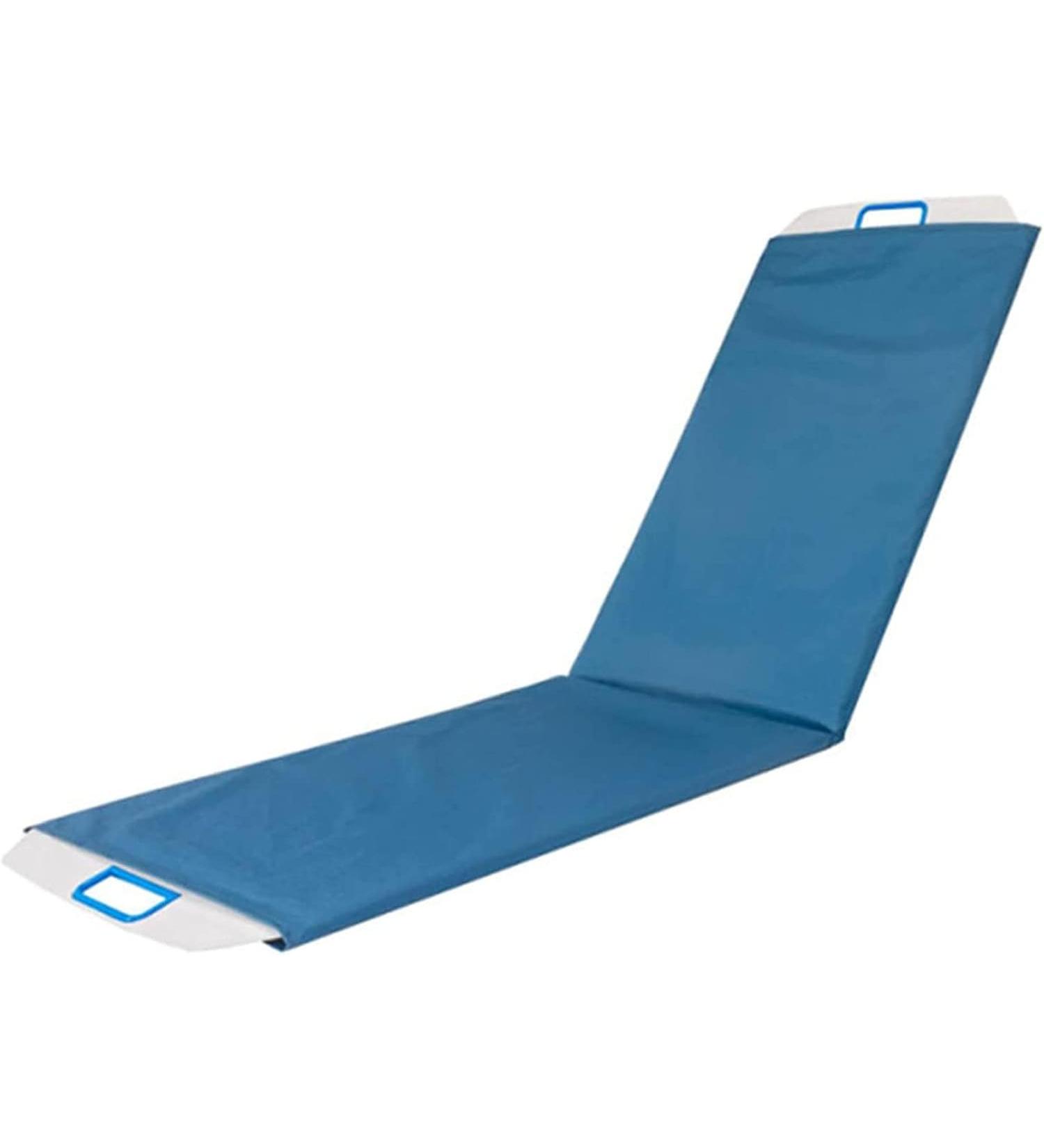 Patient Transfer Rolling Board Transfer Slide Sheet Side Folding Reusable Flat Slide Film Light Weight Easy to Carry Patient Transfer Reversible Blue - Buy Online on GoSupps.com