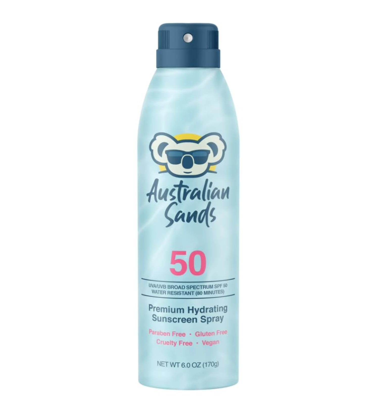 Premium Hydrating Sunscreen Spray SPF 50 - 6oz | Spray & Protect - Buy Now for Global Shipping - Buy Online on GoSupps.com
