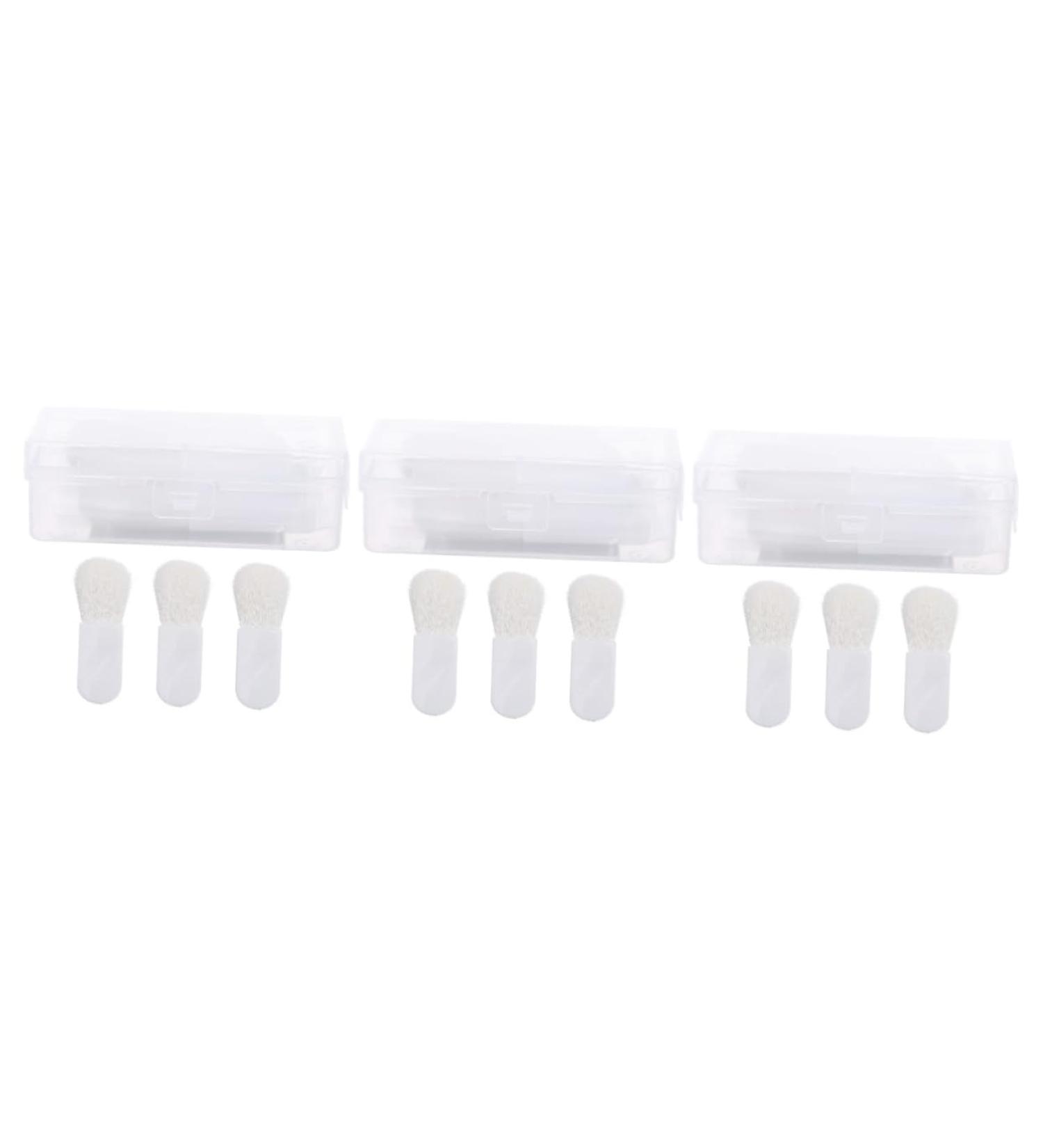 FRCOLOR 9 Pieces Beauty Tools Blusher for the Cheeks Makeup Brush Mini Blush Brush Loose Powder Brush Makeup Tool for Women Cosmetic Brush Blush Brush Miss White Plastic Brush Portable - Buy Online on GoSupps.com
