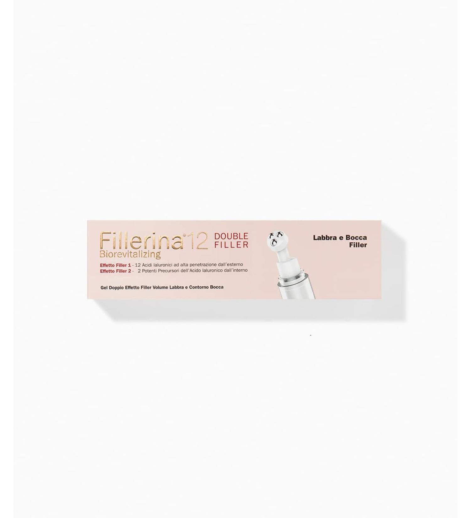LABO Labo Fillerina 12 Biorevitalizing Double Filler Lip and Mouth Gel Revitalising Anti-Wrinkle Anti-aging Lip and Mouth Gel Gr. 3 5 ml