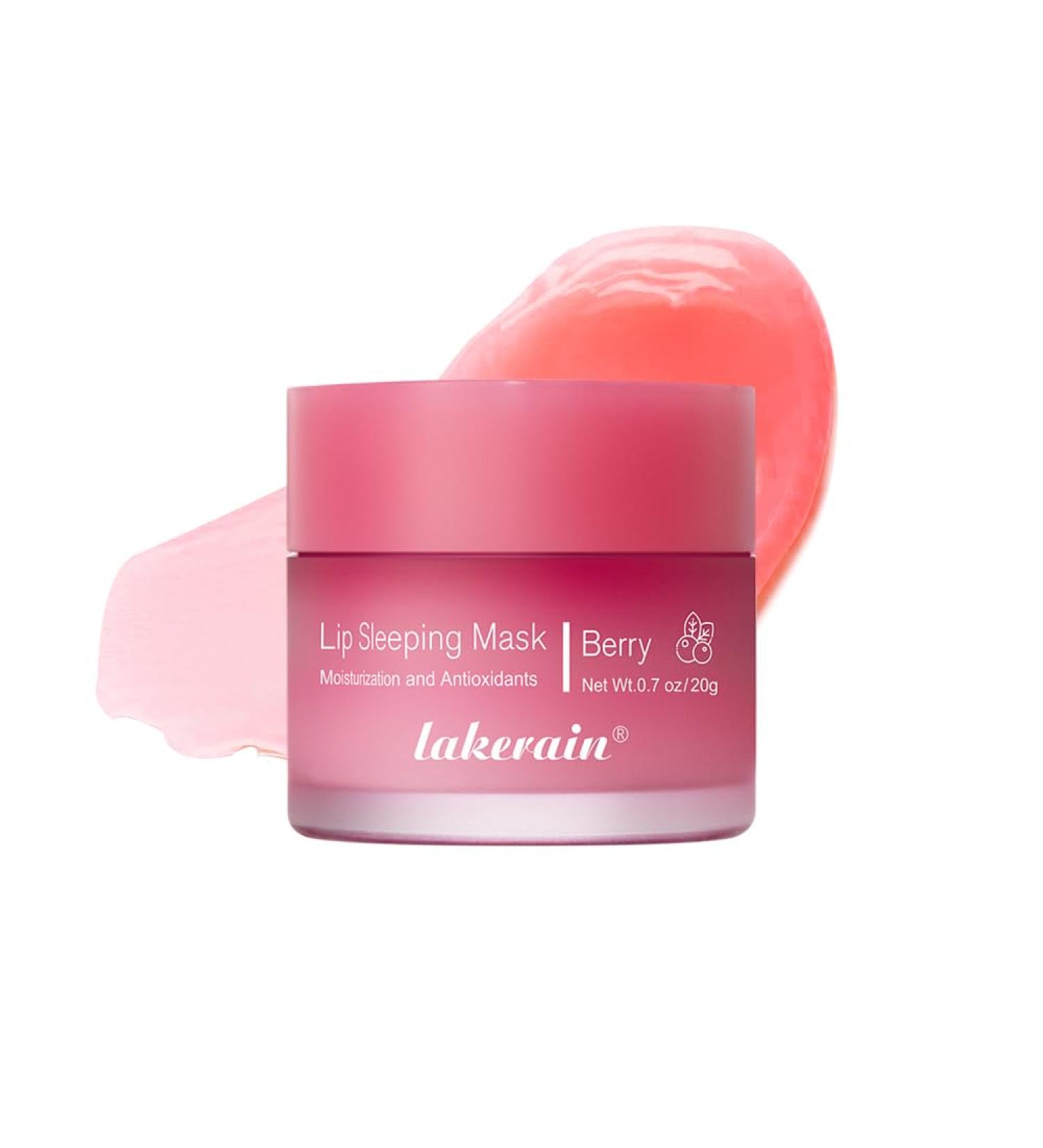 Vitamin C Lip Sleeping Mask - Nourishing Overnight Treatment for Dry Lips | 02 Berry Flavor | Hydrate & Brighten - Buy Online on GoSupps.com