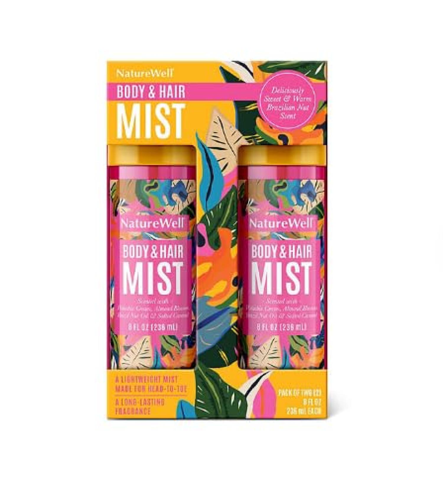 Body & Hair Mist 8 oz 2 Pack Tropical Bliss Scent - Buy Online on GoSupps.com