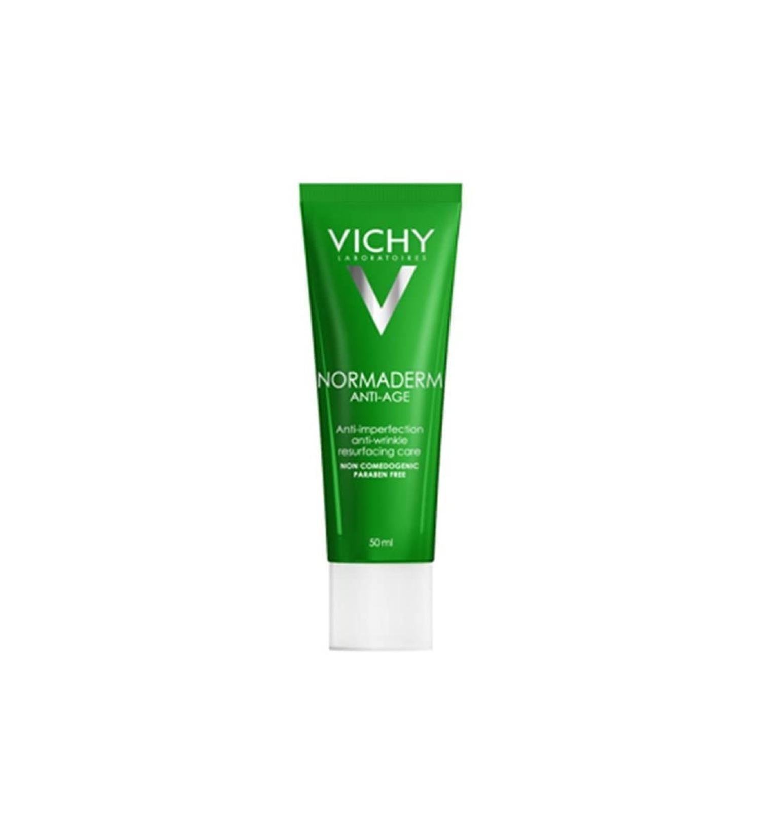 Vichy Normaderm Anti-Wrinkle Moisturizer 1.7 Fl Oz - Hydrating Skincare Solution - Buy Online on GoSupps.com