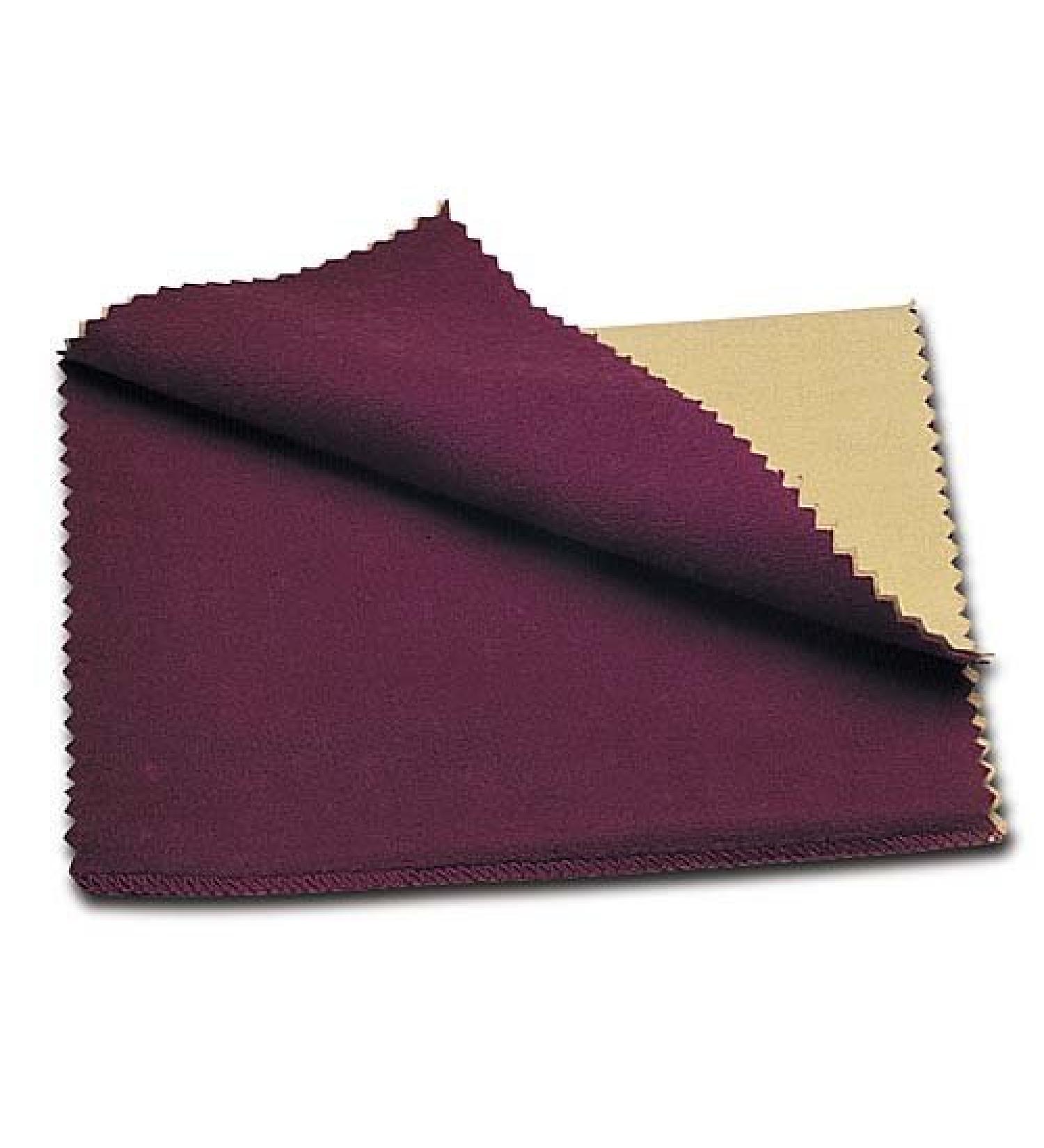 Silver Polishing Rouge Cloth - 100% Reusable Cotton for Gold Platinum & Silver Jewelry | 10x12 Inches - Restores Shine & Removes Tarnish - Buy Online on GoSupps.com