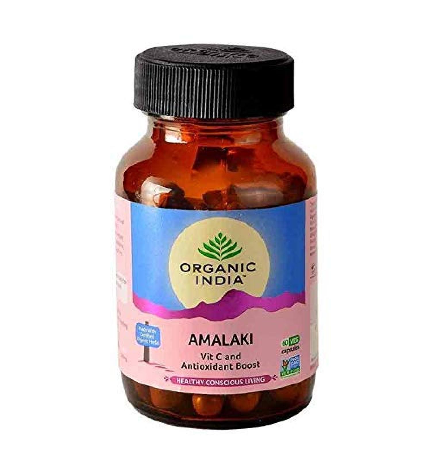 Zeeke Organic India Amalaki - 60 N Veg Capsules