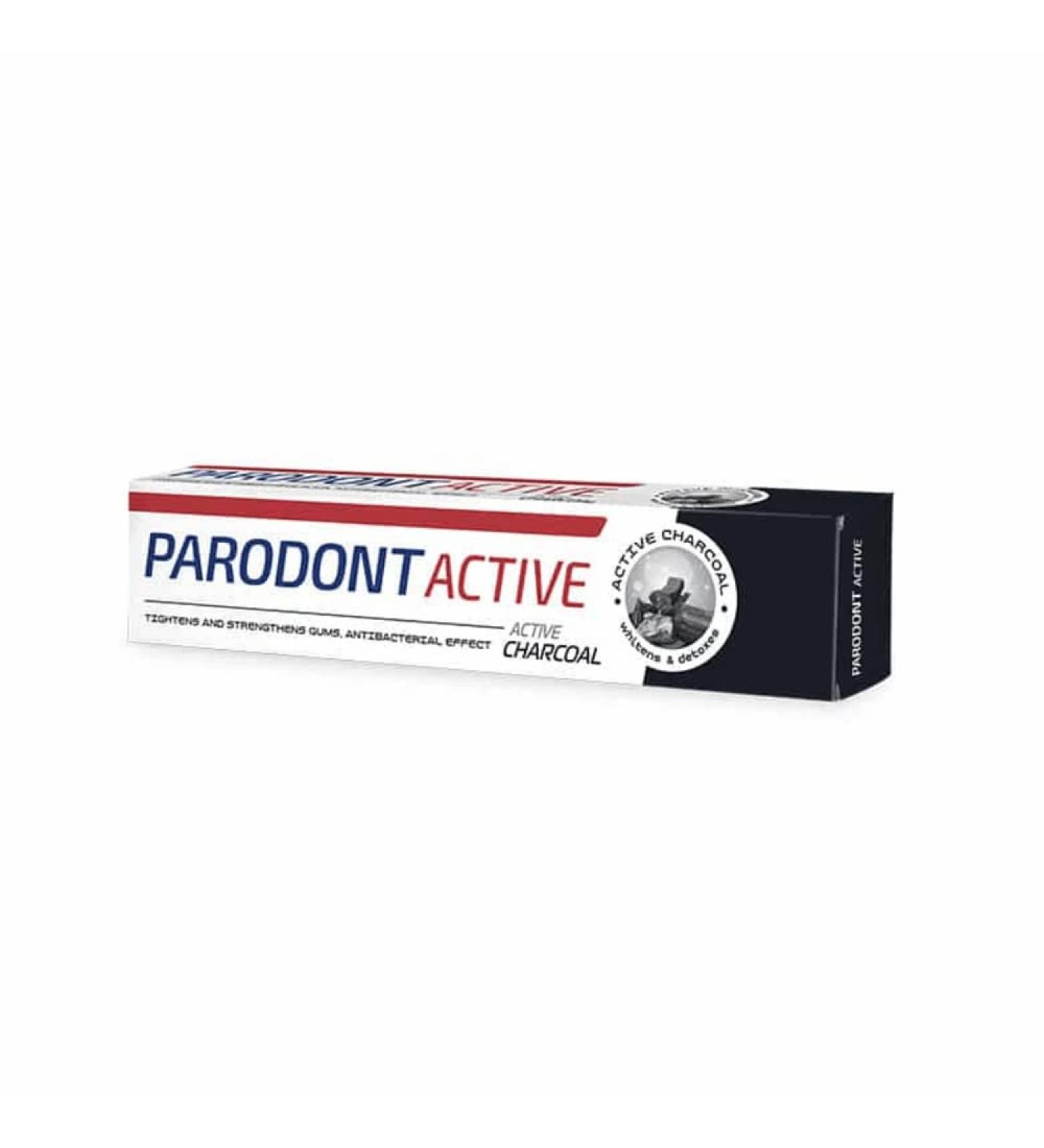 Aroma Toothpaste Astera Parodont Activated Charcoal 75 ml