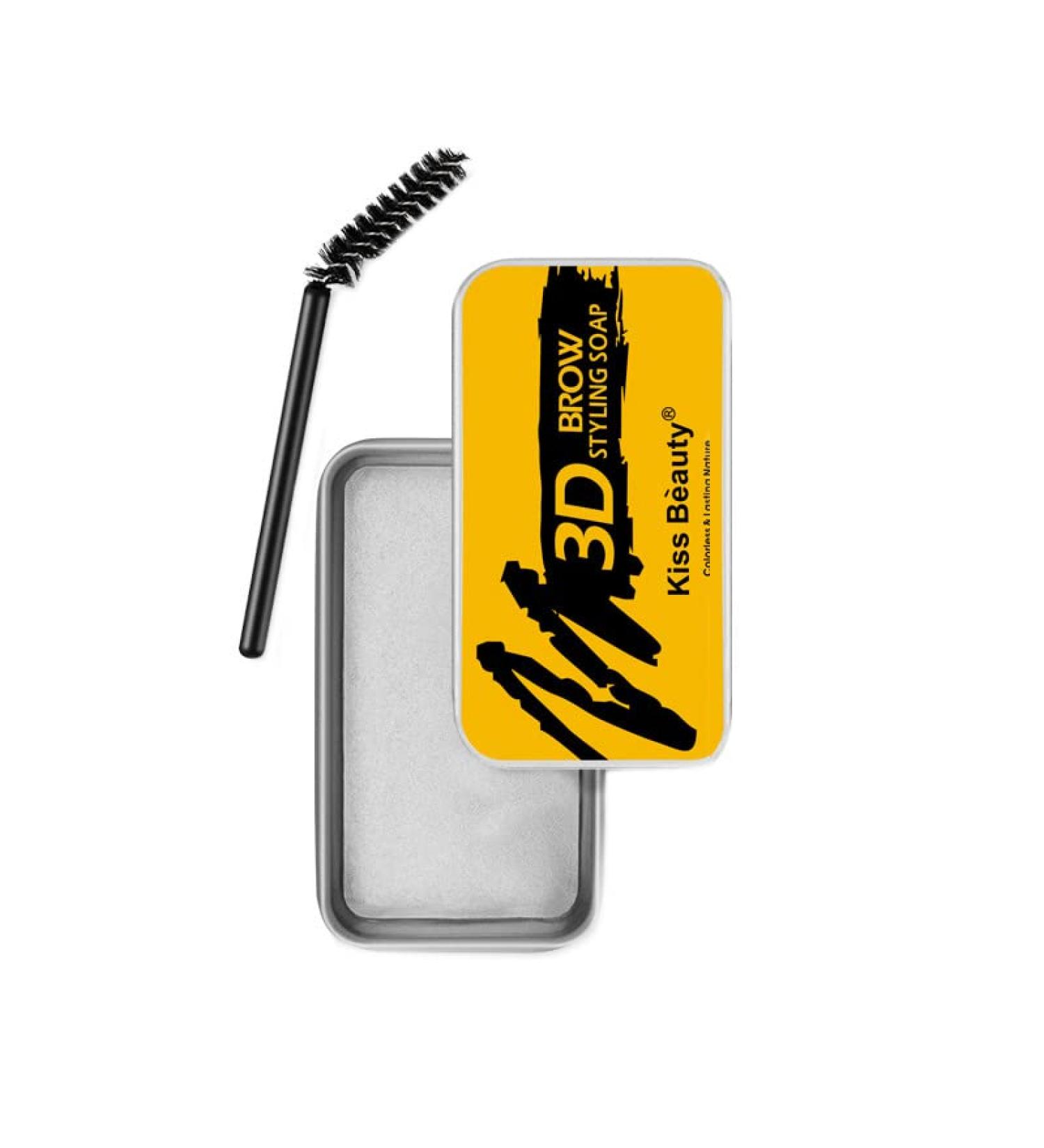 Soap Brows - Wild Eyebrow Styling Soap with Eyebrow Brush | Long Lasting Waterproof Smudge Proof Eyebrow Styling Pomade for Natural Brows Pochy - Buy Online on GoSupps.com