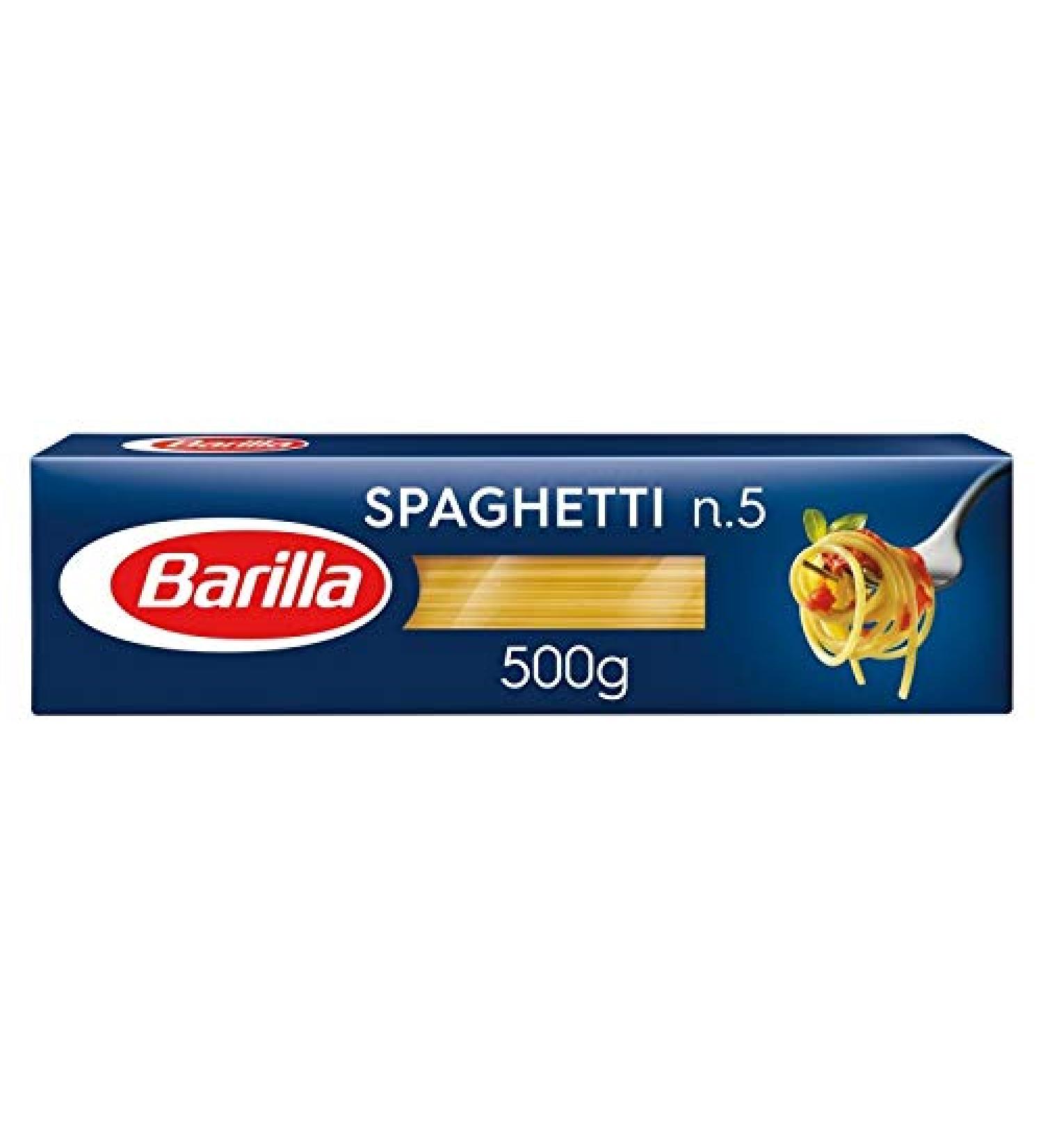 Epicerie sal e Barilla Spaghetti N 5 500 g Pack of 4 - Buy Online on GoSupps.com