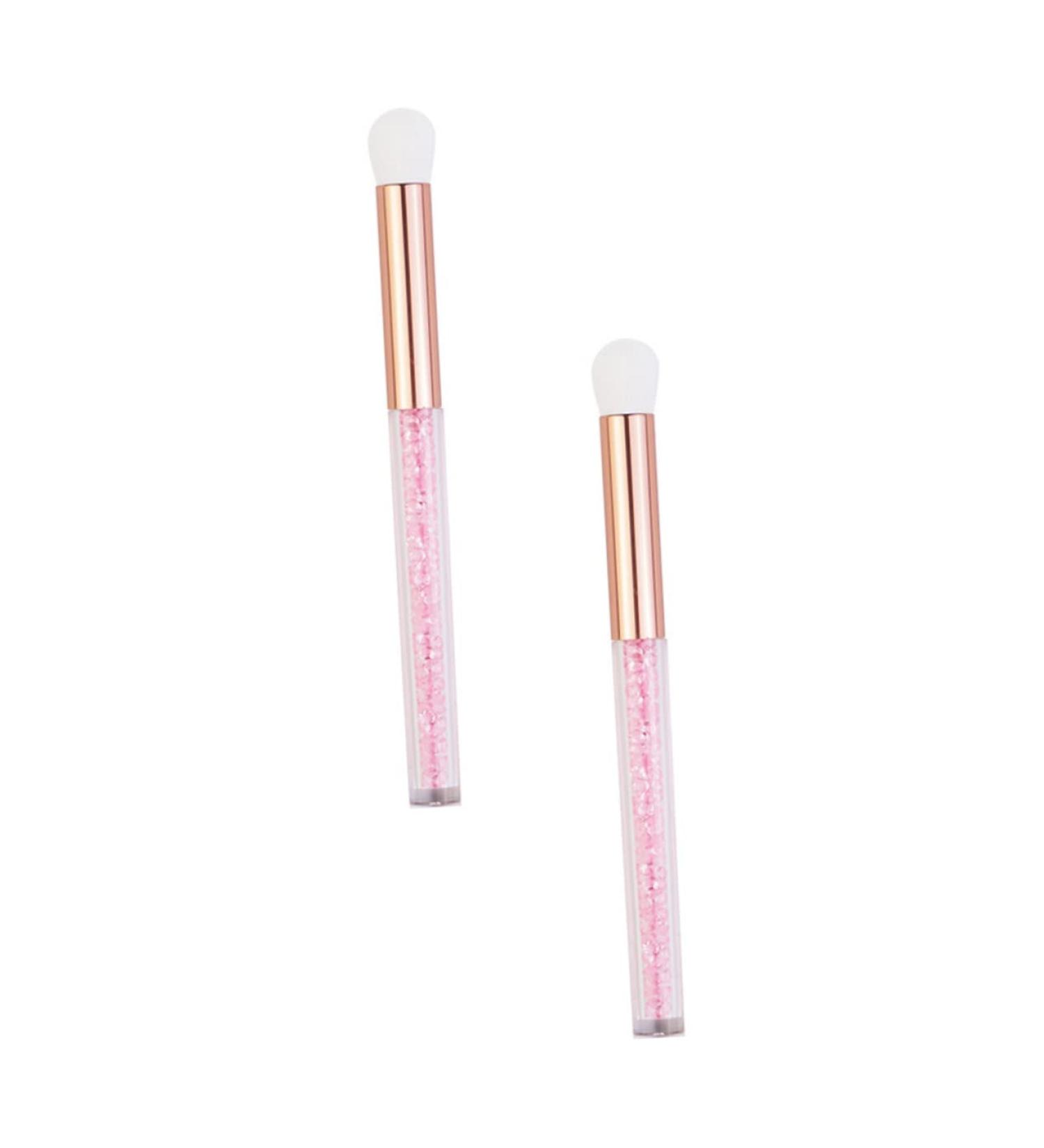 Ipetboom 2pcs Nose Brush Eyeshadow Beauty Eye Shading Brush Makeup Pink Women Makeup Brush Cleaner Major Miss - Buy Online on GoSupps.com