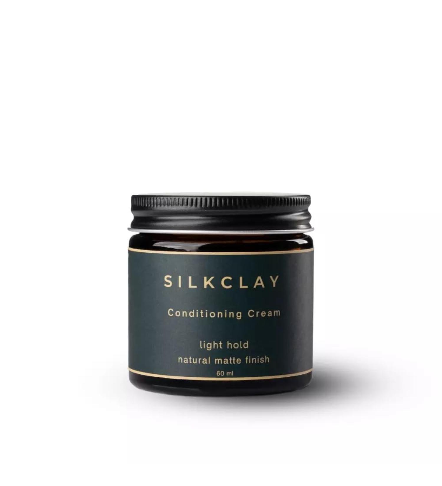  SILKCLAY SILKCLAY Silkcream Conditioner - 60 ml - Natural Finish - Medium Hold - Buy Online on GoSupps.com