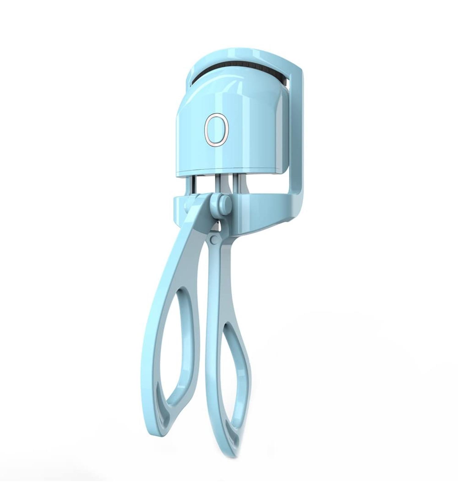 Aposous Heated Eyelash Curler Electric Temperature Control Charging Mini Portable Electric Perm Eyelash Curler Blue - Buy Online on GoSupps.com