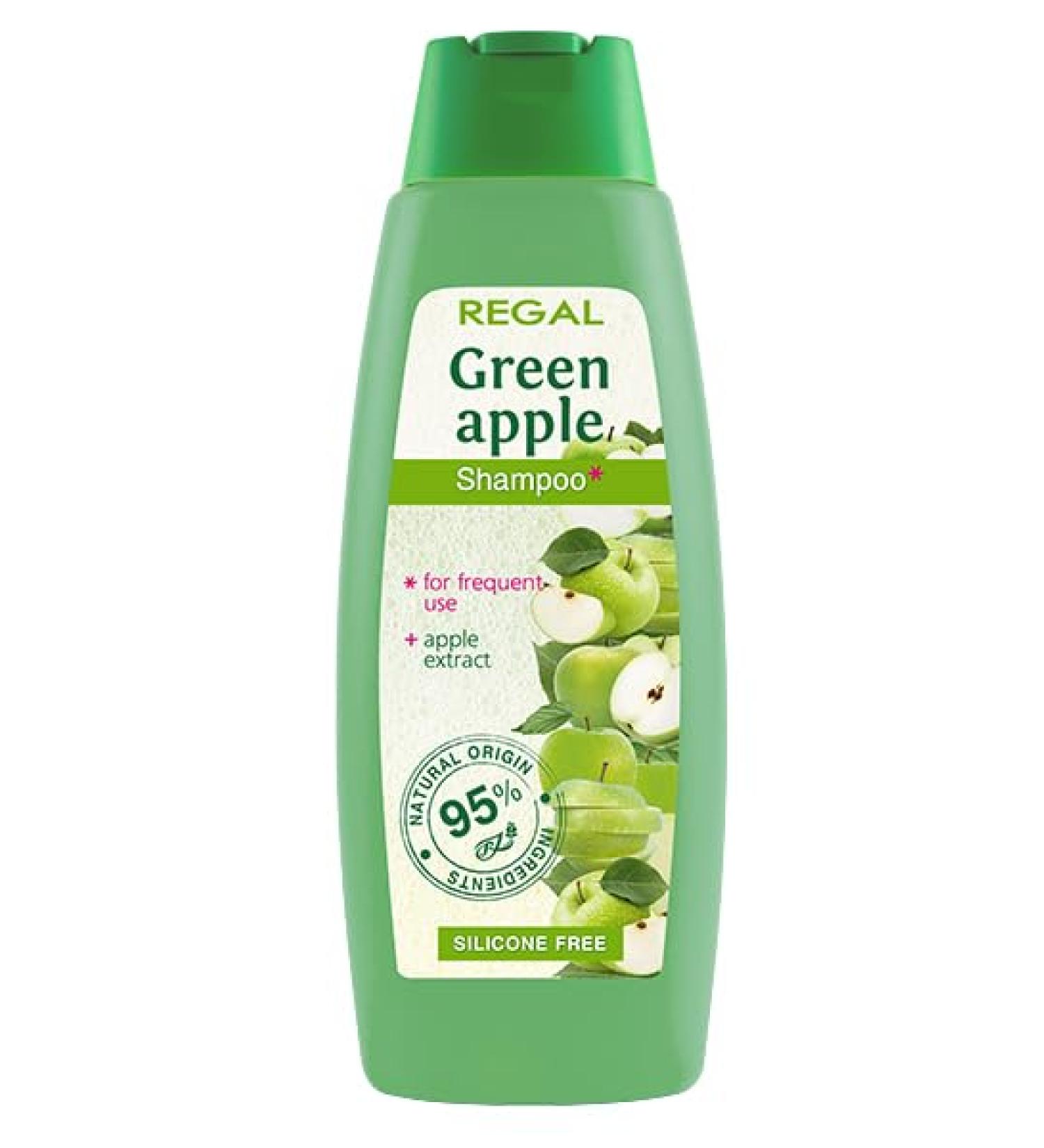 Rosa Impex Shampoo with 95% natural extracts "Regal - ela verte" 400 ml