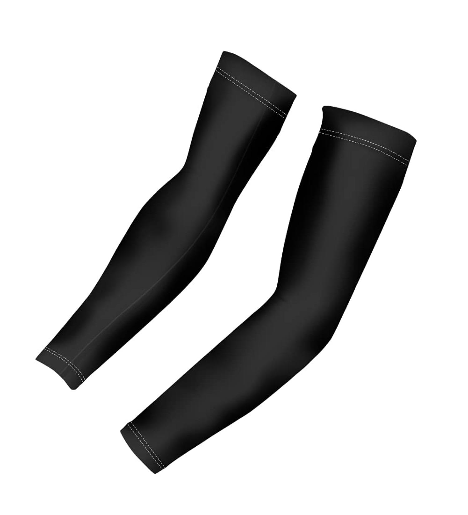 POLERO Sports Floral Arm Sleeves - Sun Cooling Tattoo Covers Black X-Large - Buy Online on GoSupps.com