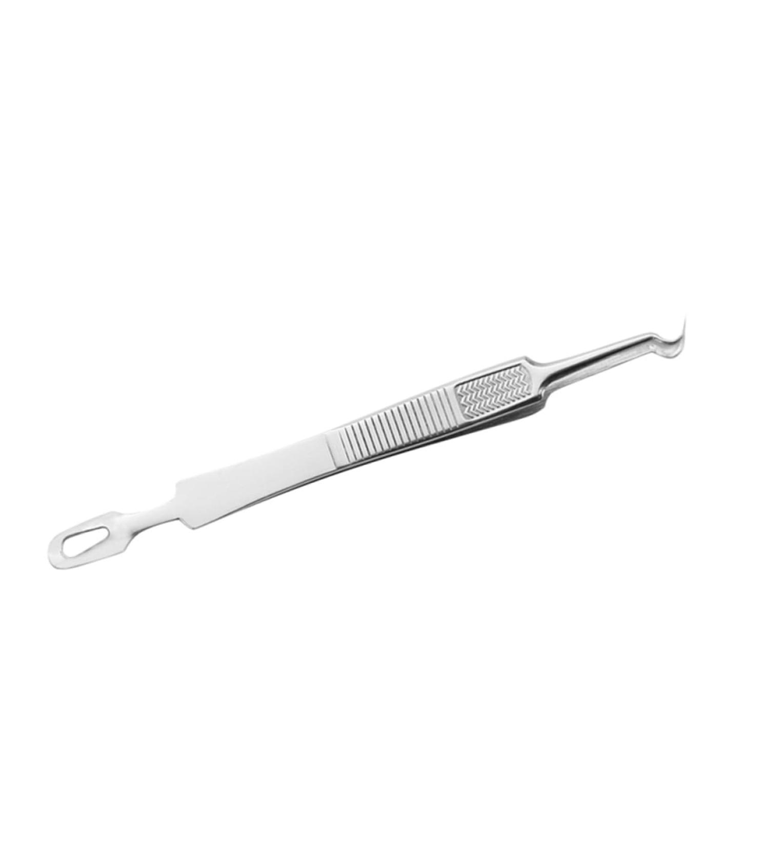 NOLITOY 3pcs Extractor Pimple Remover Stainless Curved Blemish Blackheads Kit Blackhead for Steel Tweezers 1 count (Pack of 1) - Buy Online on GoSupps.com