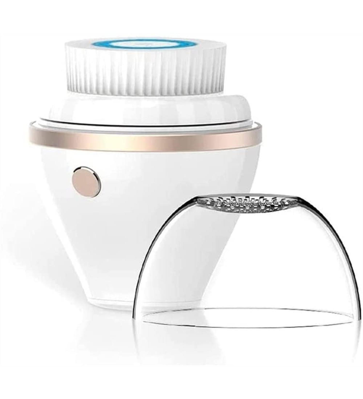 SMSOM Electric Facial Cleansing Brush Facial Cleansing Brush 3 Modes Face Cleansing Brush Rotating Face Brush for Deep Cleansing Rechargeable (White) - Buy Online on GoSupps.com