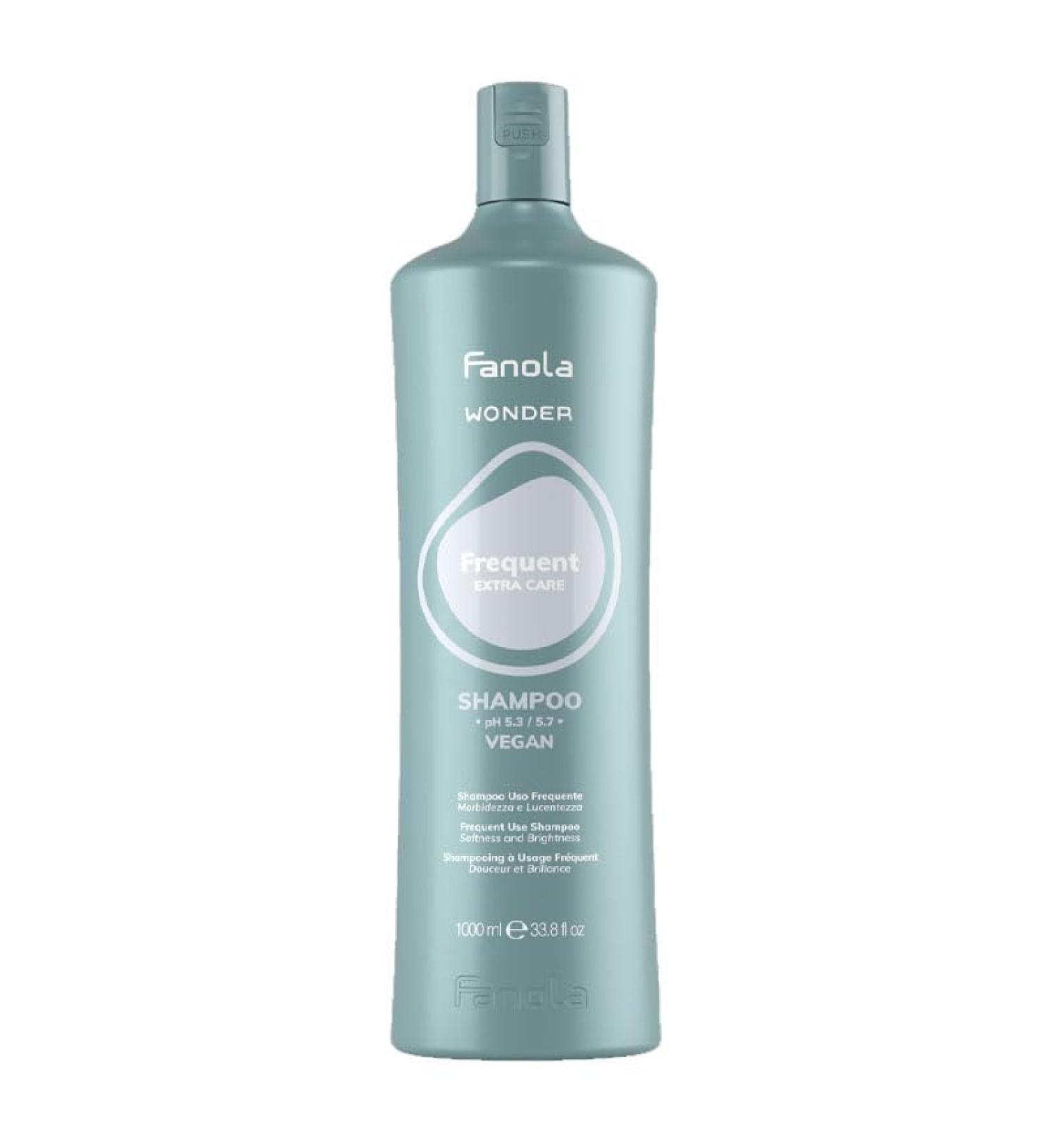 Fanola Wonder Frequent Shampoo 1000ml - frequent use shampoo