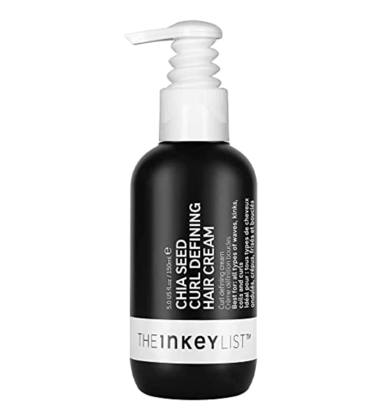 Shop INKEY List Chia Seed Curl Defining Hair Cream 150ml - Best for Curly Hair | International Shipping Available - Buy Online on GoSupps.com