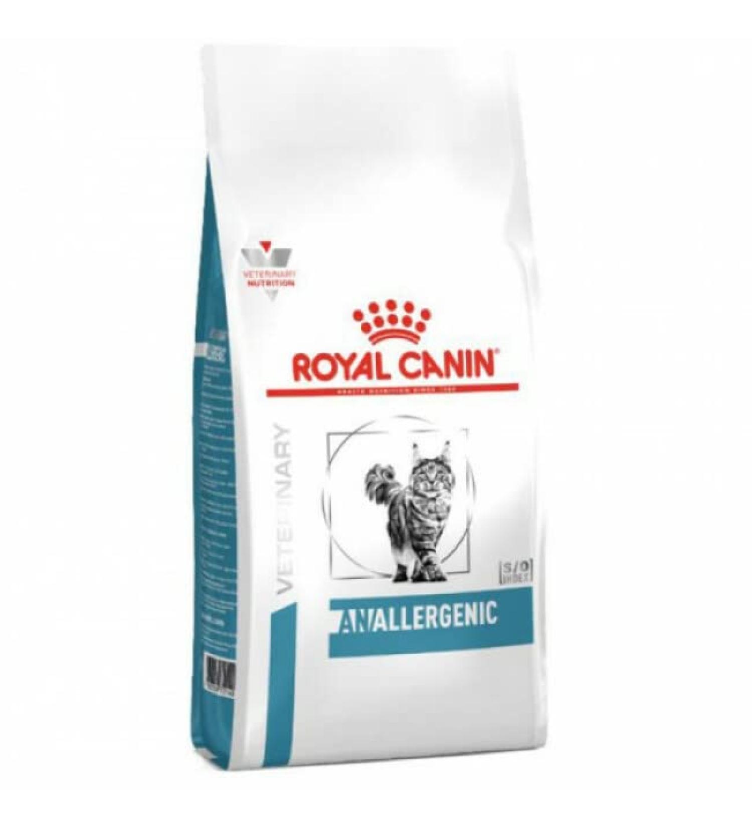 Royal Canin - Veterinary Diet Anallergenic Cat Food - Bag of 2 kg
