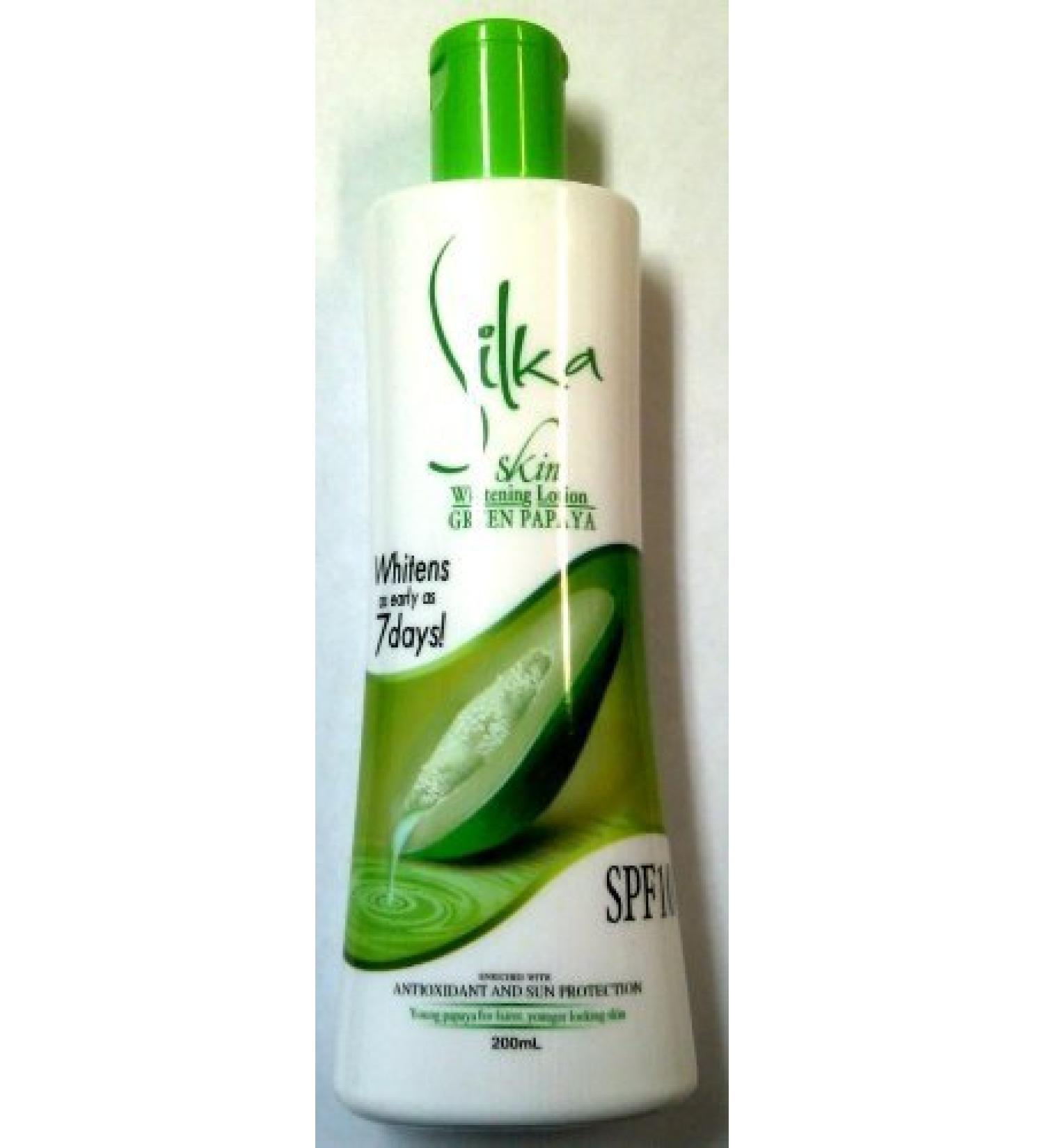 SILKA Silka SILKA Green Papaya Whitening Lotion 200ml SPF10 Silka