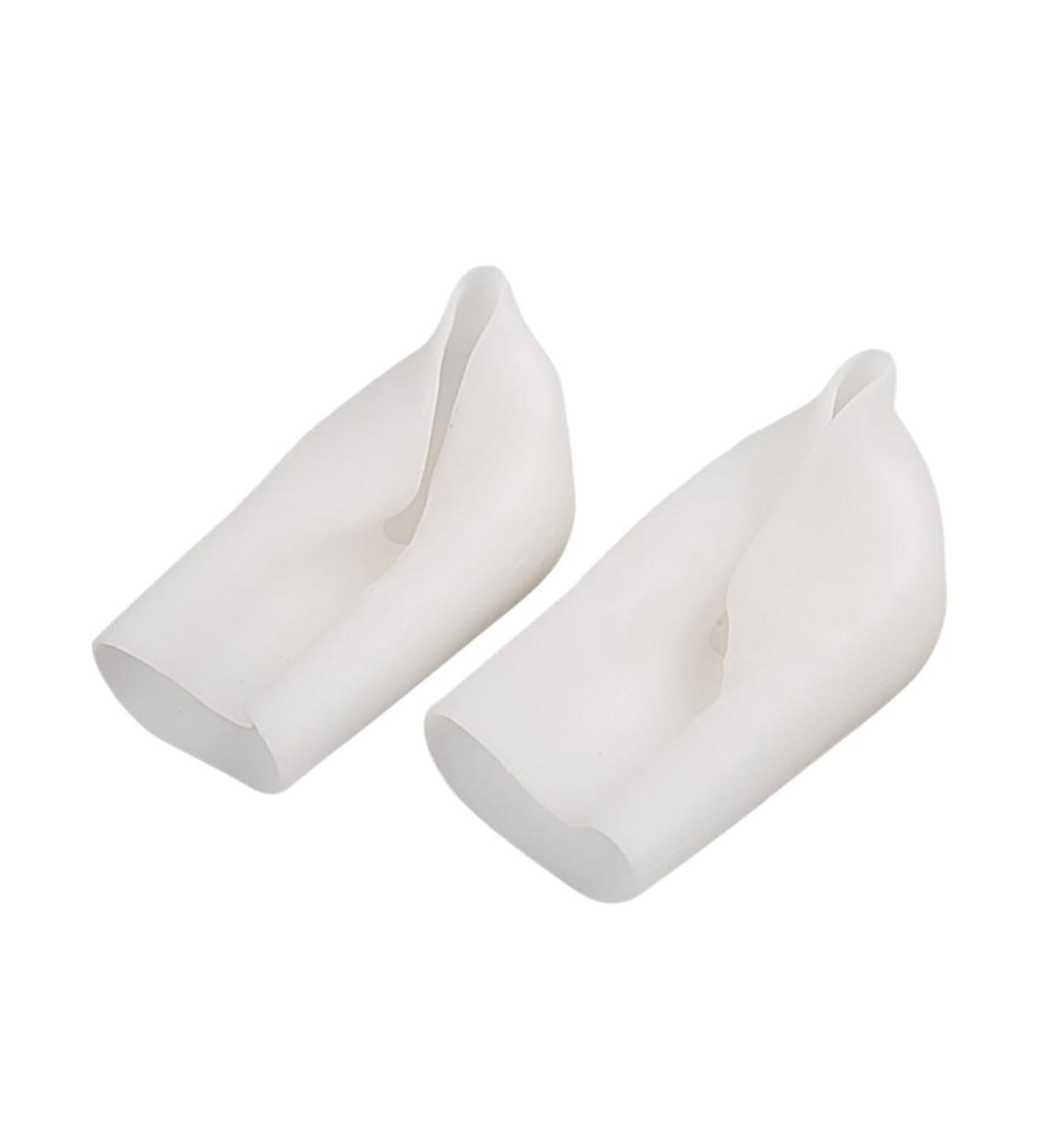 FRCOLOR Silicone Heel Guards - Height Increase Inserts & Cushions - Medium White Shoe Lifts - Buy Online on GoSupps.com