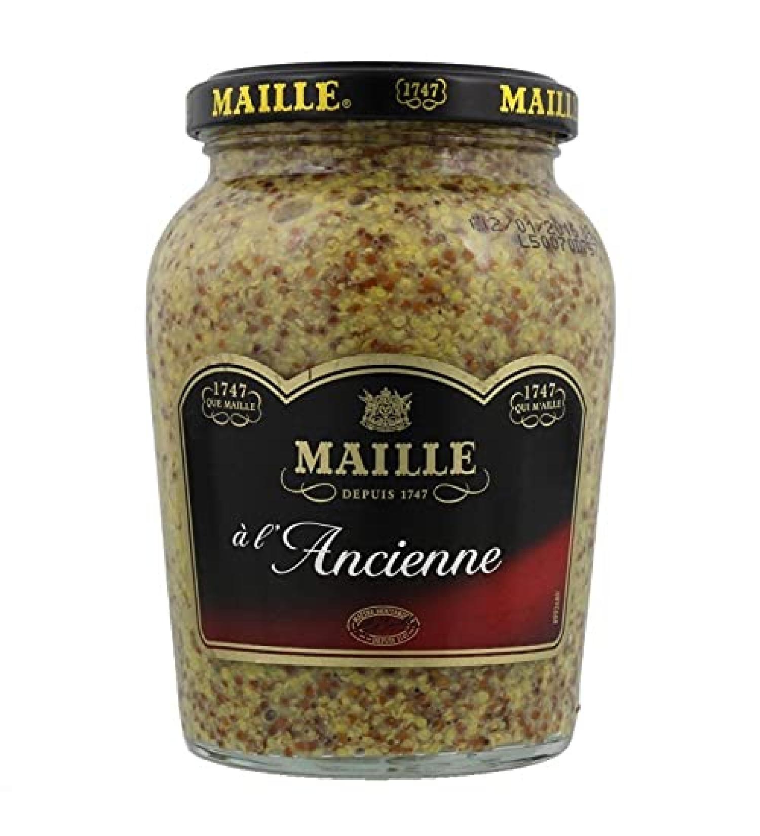 Maille Old Fashioned Mustard 380g (Pack of 6)