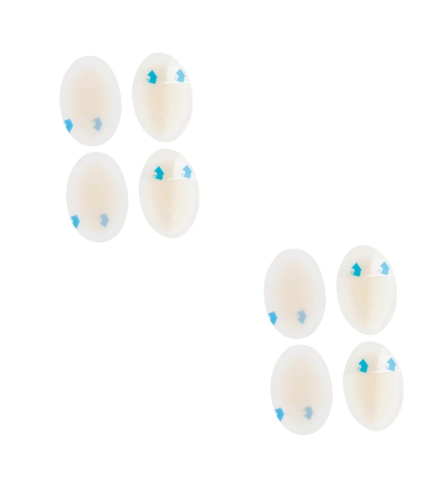 Mobestech 8 Pcs High Heel Shoe Pads - Silicone Gel Insoles for Men & Women - Invisible Comfort Inserts - Buy Online on GoSupps.com