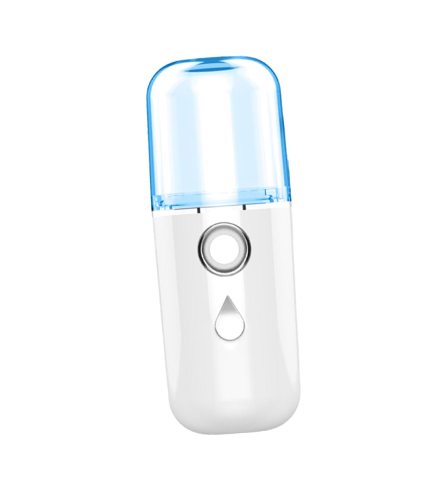 Nano Water Replenishing Instrument Handheld Beauty Instrument Mist Sprayer Moisturizing Hydrator Face Steamer Water Replenishment Instrument Plastic Mini Hydration Instrument White - Buy Online on GoSupps.com