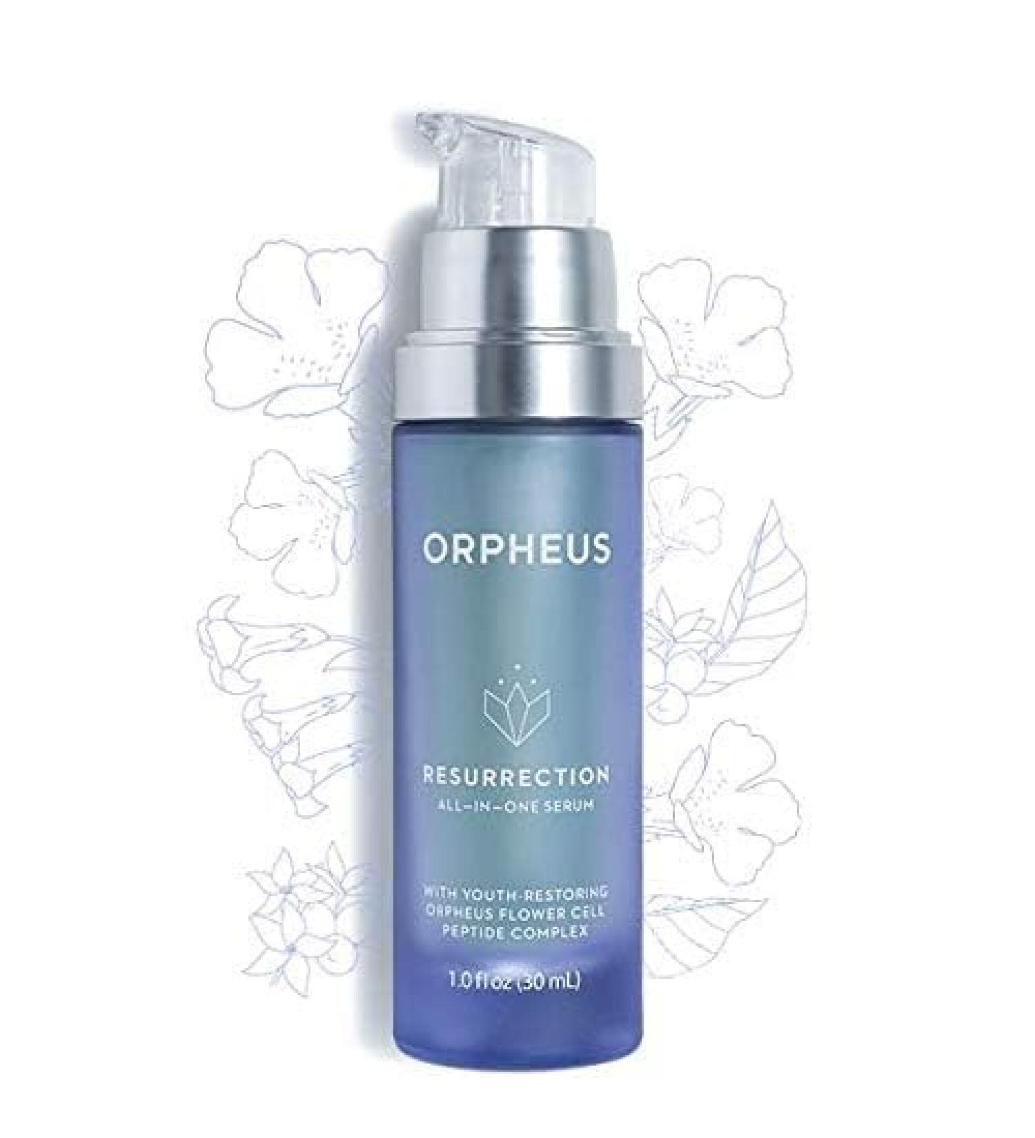 ORPHEUS All-In-One Plant Stem Cell Face Serum - Award Winning Vegan Anti-Aging Formula with Collagen Peptide Complex Hyaluronic Acid Niacinamide & Vitamin C - 1.0 oz - Buy Online on GoSupps.com