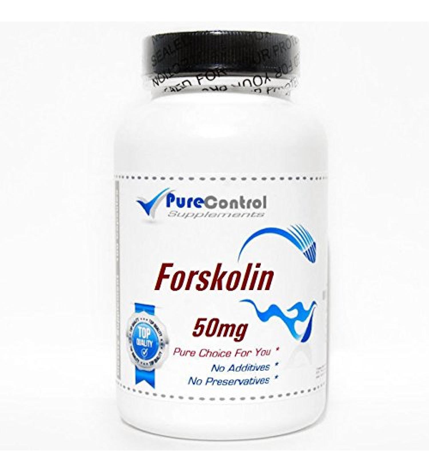 Forskolin 50mg // 180 Capsules // Pure // by PureControl Supplements