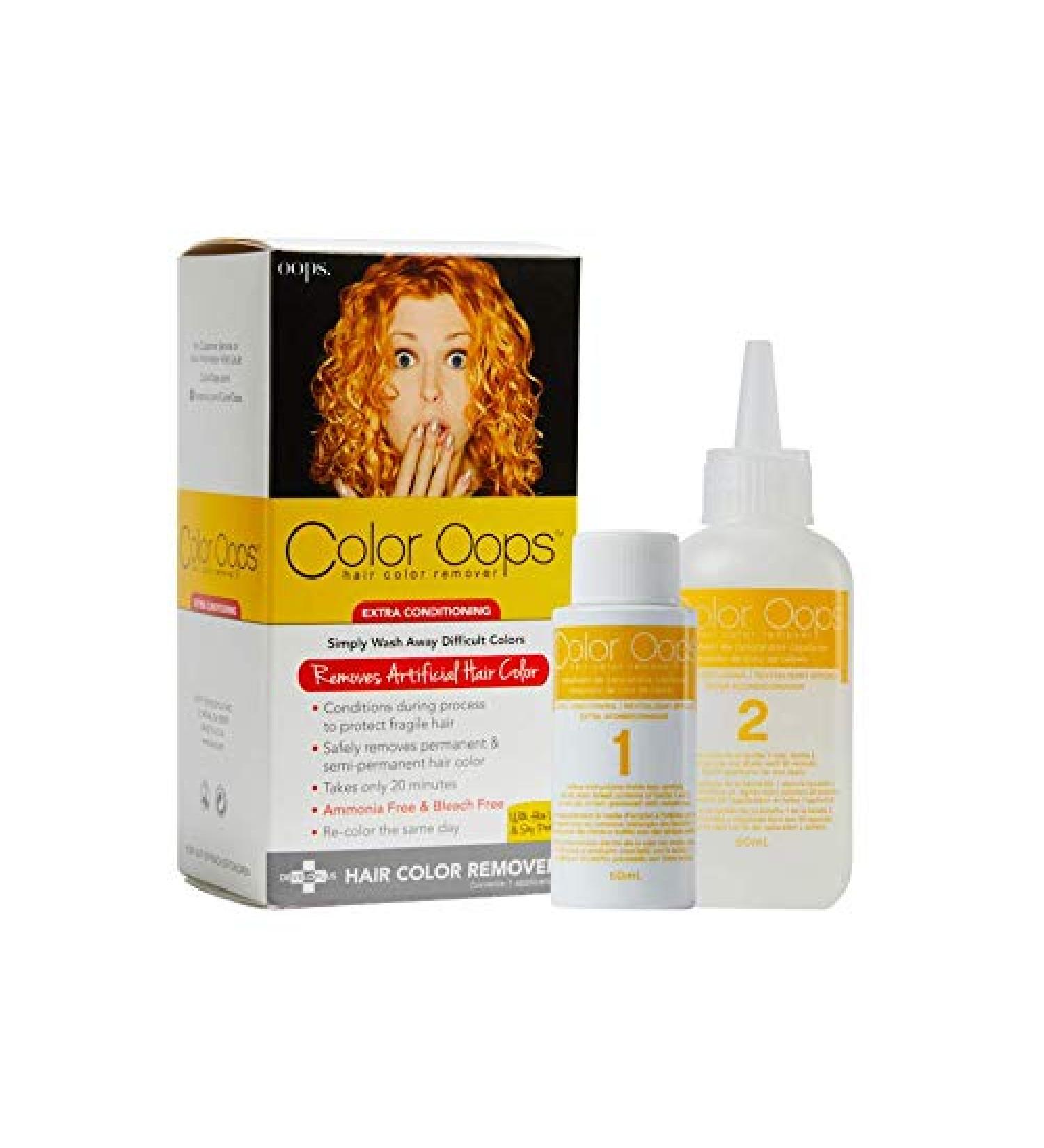 Color Oops Hair Color Remover Extra Conditioning 4oz (2 Pack) - 2 Piece Set - Buy Online on GoSupps.com
