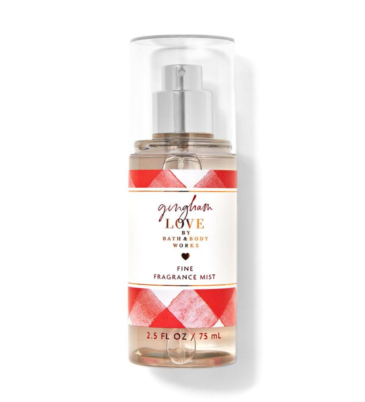 Bath & Body Works Fine Fragrance Mist Travel Size Mini Purse Spray 2.5 Ounce (Gingham Love) Gingham Love 2.5 Fl Oz (Pack of 1)