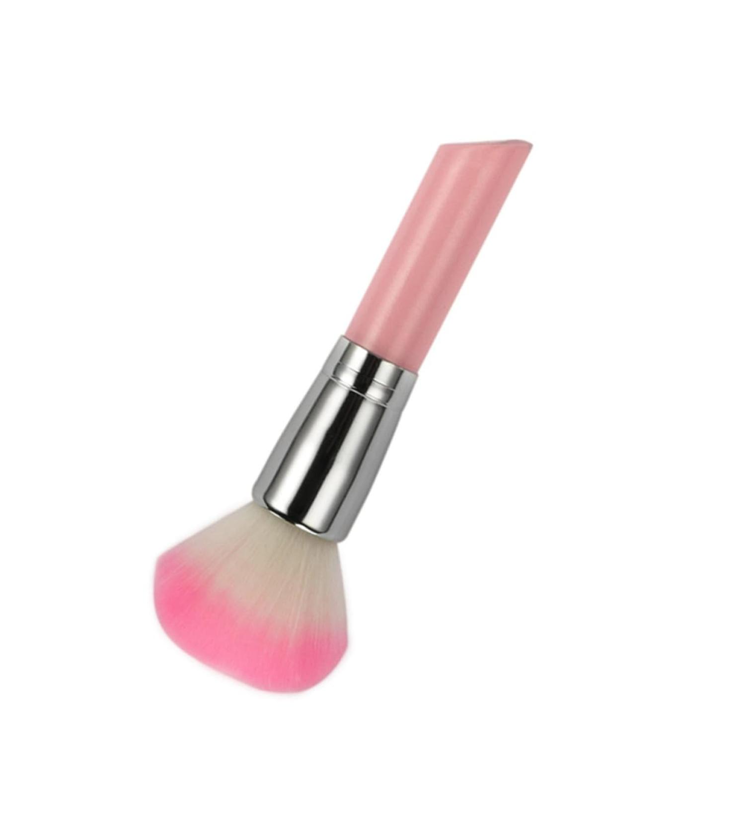 Buy Housoutil Makeup Blusher Brush - Premium Blending & Facial Tool for Flawless Makeup | Portable Pink Cosmetic Brush - Buy Online on GoSupps.com