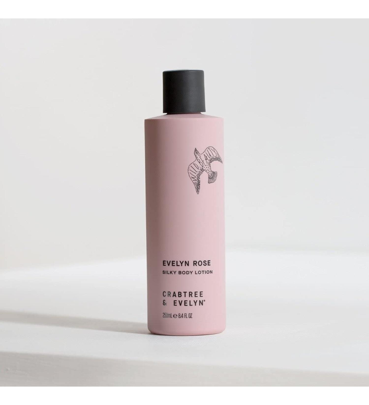 Crabtree & Evelyn Evelyn Rose Silky Body Lotion 250ml - Nourishing Hydration | International Shipping Available - Buy Online on GoSupps.com