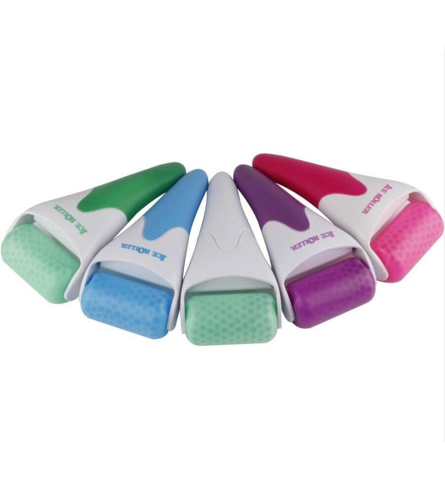 Roiii Cryotherapy Ice Roller for Face Wrinkles Fine Lines Puffiness Stick Massager Facial Skin Care Tools Self Care Gifts for Men Women (Green Green)