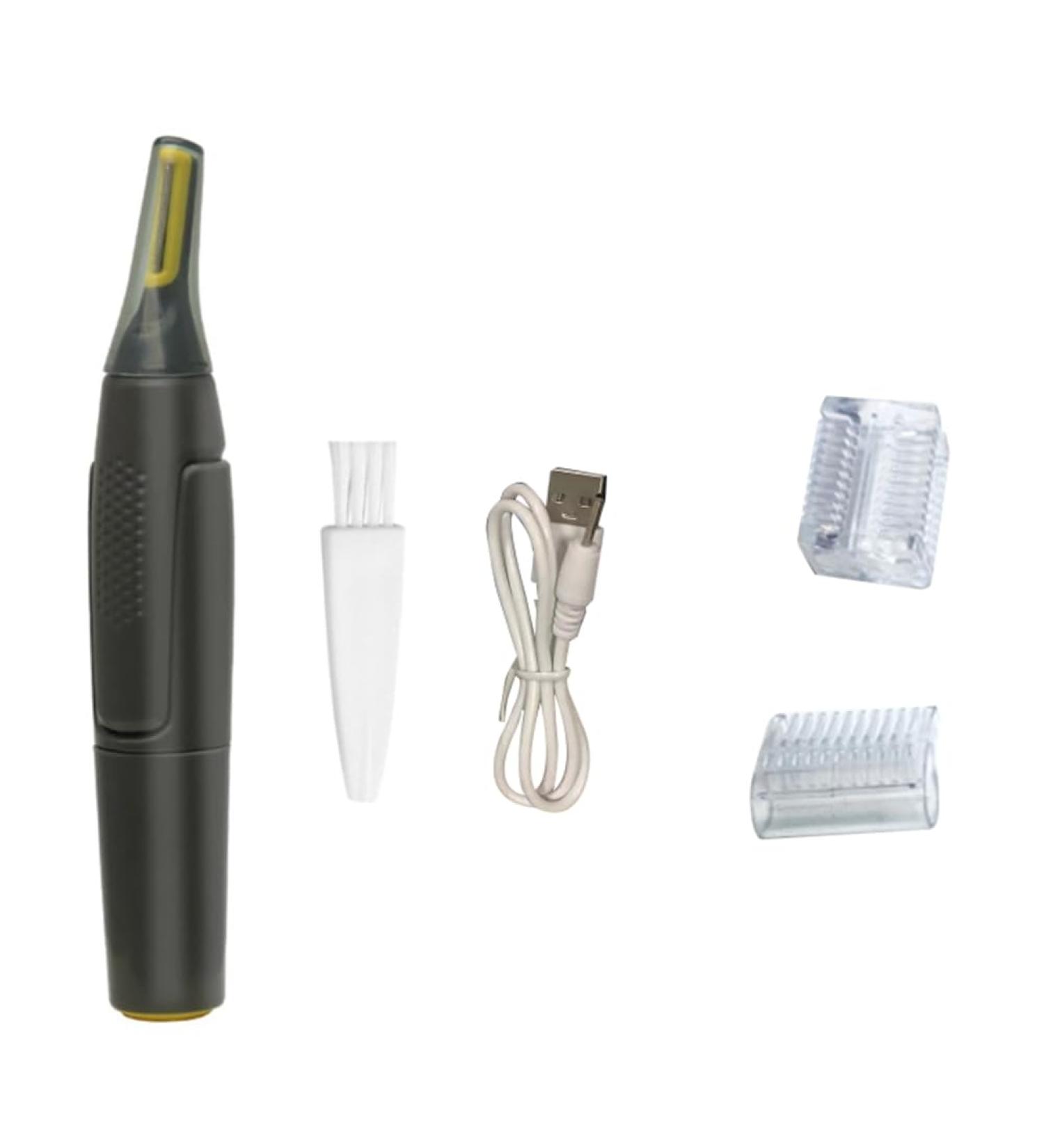 Electric Nose Hair Trimmer for Men - Portable USB Rechargeable Ear & Nose Hair Trimmer | Professional Grooming Tool - Buy Online on GoSupps.com