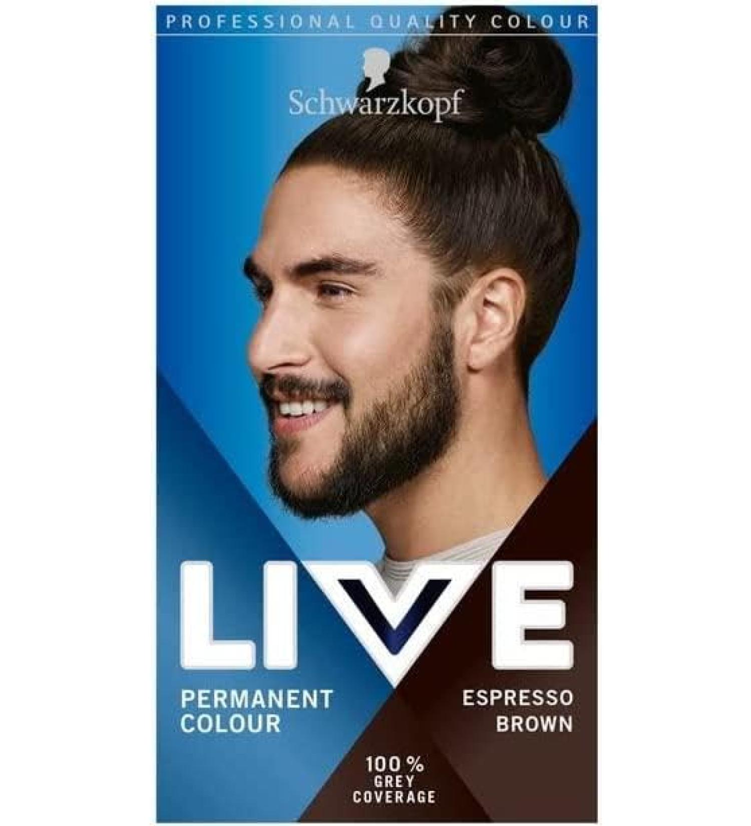 Schwarzkopf LIVE Colour Men Espresso Brown 880 100 ml 880 Espresso Brown