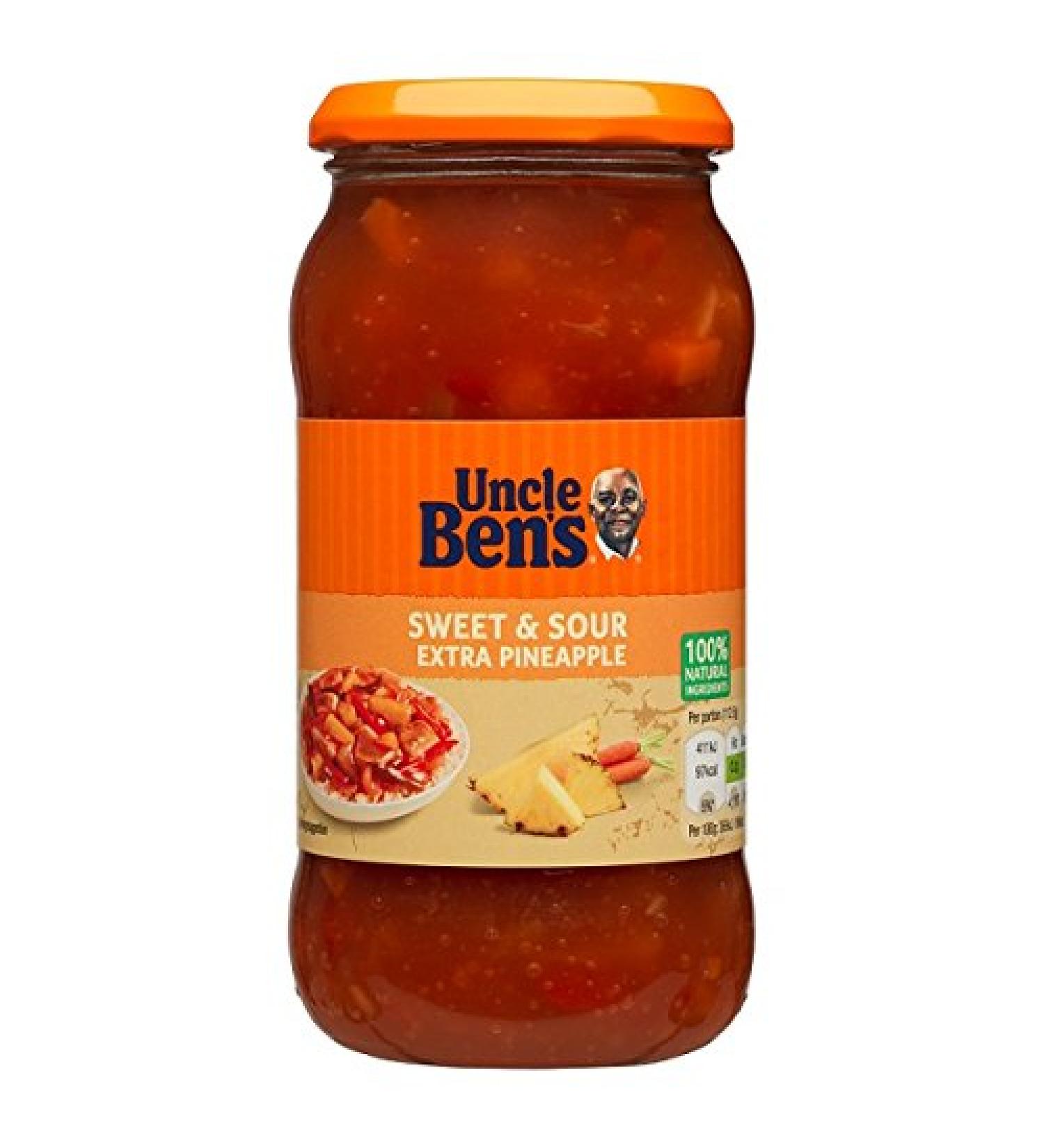 UNCLE BEN'S UNCLE BEN'S Sweet & Sour Extra Pineapple 450g (6 x 450g)