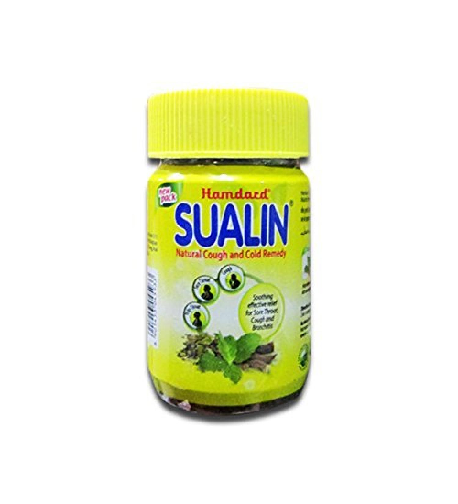 Hamdard New Sualin Natural Cough & Cold Remedy Goodness Of Natural Herbs 60 Tab by Hamdard
