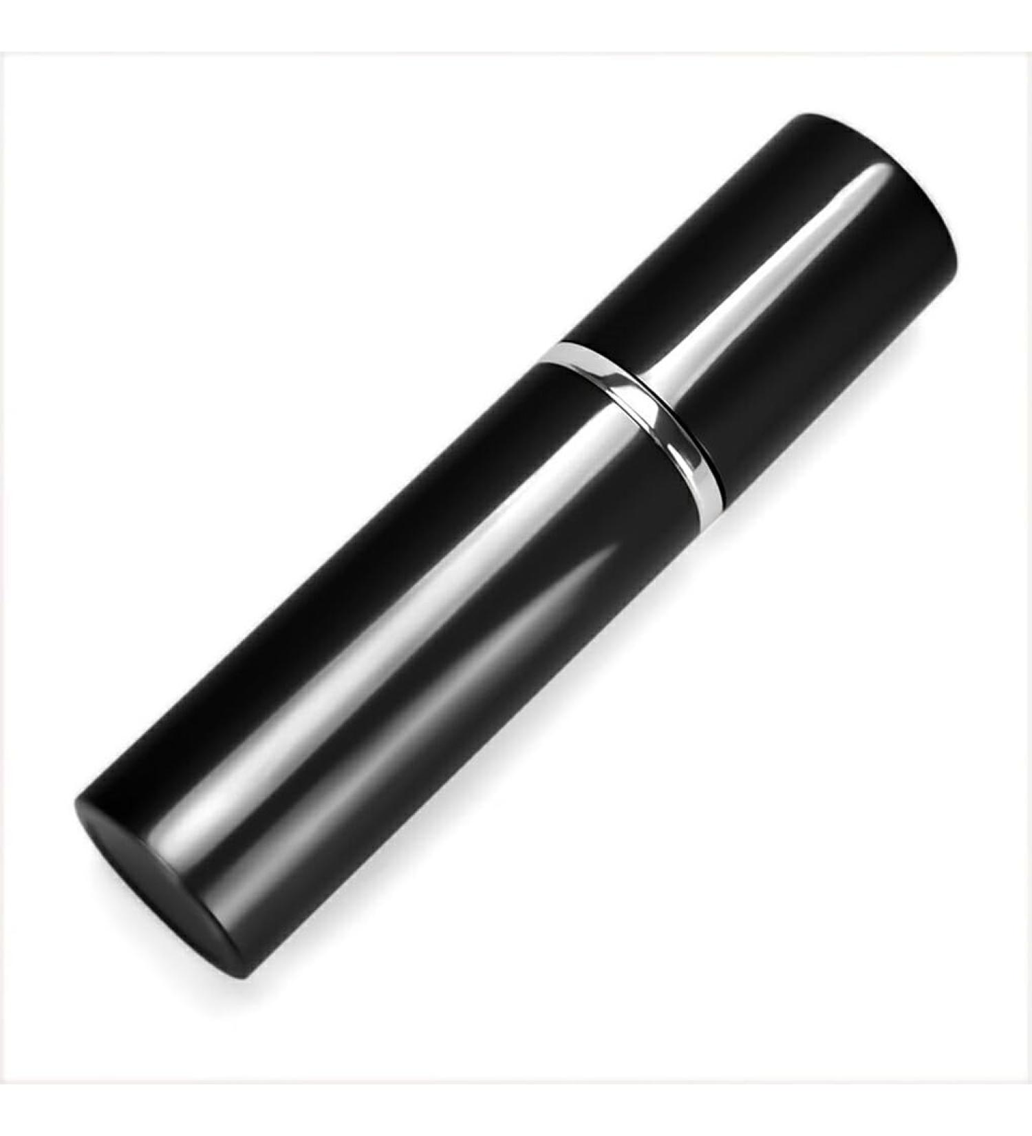 kawehiop 5 Pieces Atomizers Portable 10ml Mini Spray Bottle Fragrance Empty Refillable Metal Sprayer Travel Makeup Tools Black - Buy Online on GoSupps.com