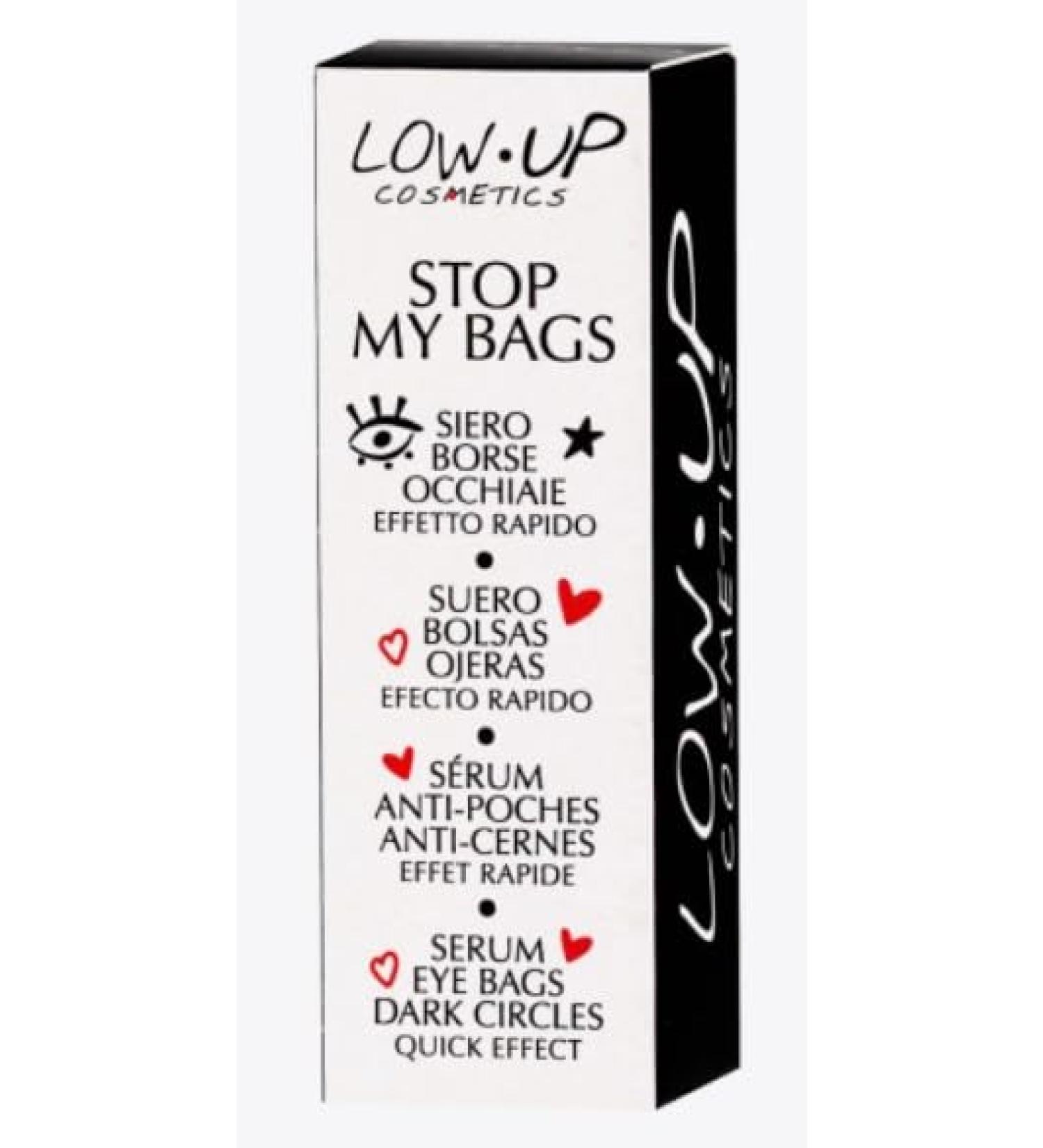 Stop My Bags Dark Circles Bags Serum Fast Effect 10 ml (0.33 Fl Oz) 1 unit - Made in Italy italian import