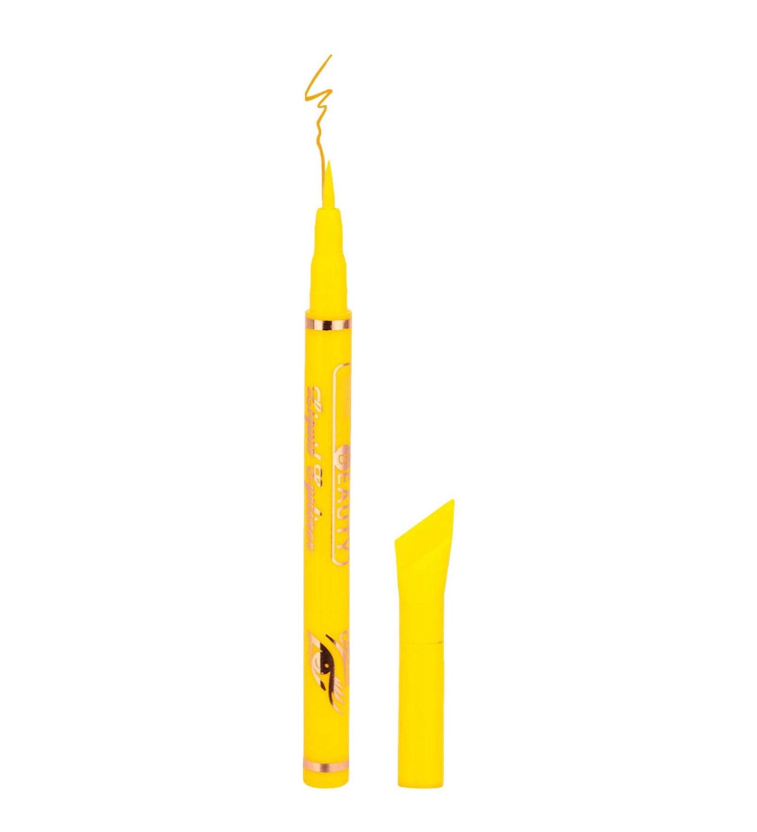 1/12 Colors Liquid Eyeliner Set Eyeliner Set Pigmented Rainbow Colorful Neon Eyeliner Pencil Waterproof Eye Shadow Pencil Long Lasting Wingtail Eyeliner for Mom Wife Girlfriend 04# - Buy Online on GoSupps.com