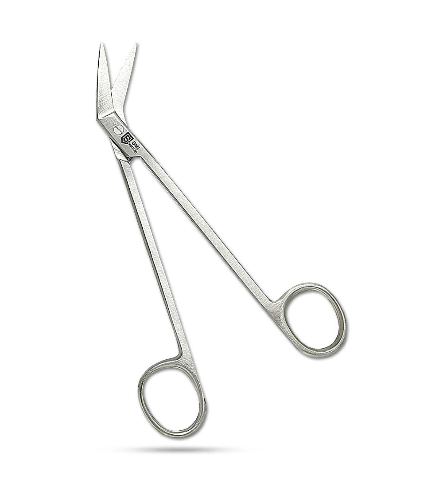 SMI 15.8cm Long Handle Toenail Scissors | Podiatrist Nail Clippers for Seniors | Stainless Steel Nail Cutters for Thick & Ingrown Nails - Buy Online on GoSupps.com
