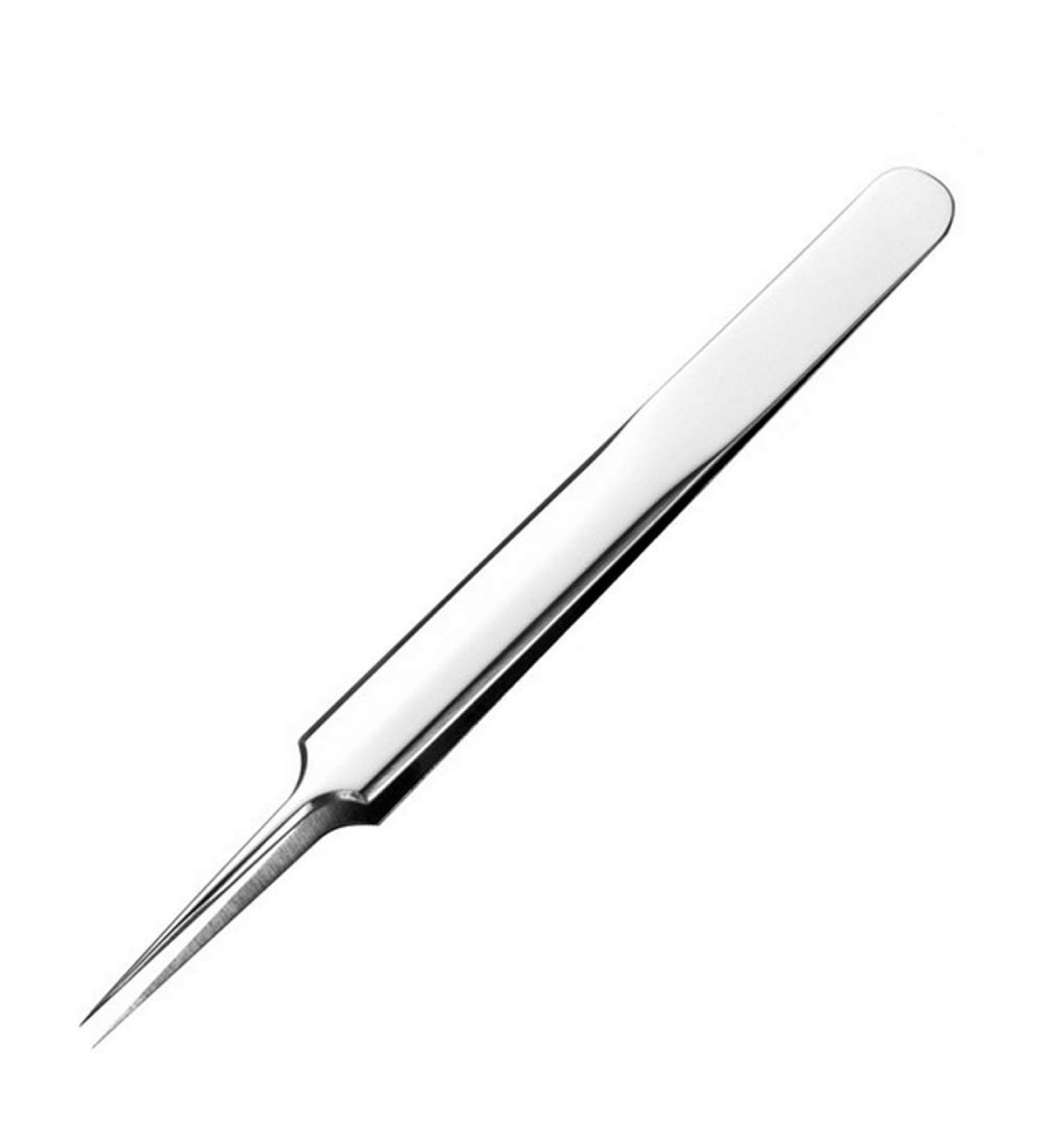 Professional Stainless Steel Precision Tweezers for Eyebrows & Hair Removal - Ideal for Men & Women Blackheads & Splinter Removal - Buy Online on GoSupps.com