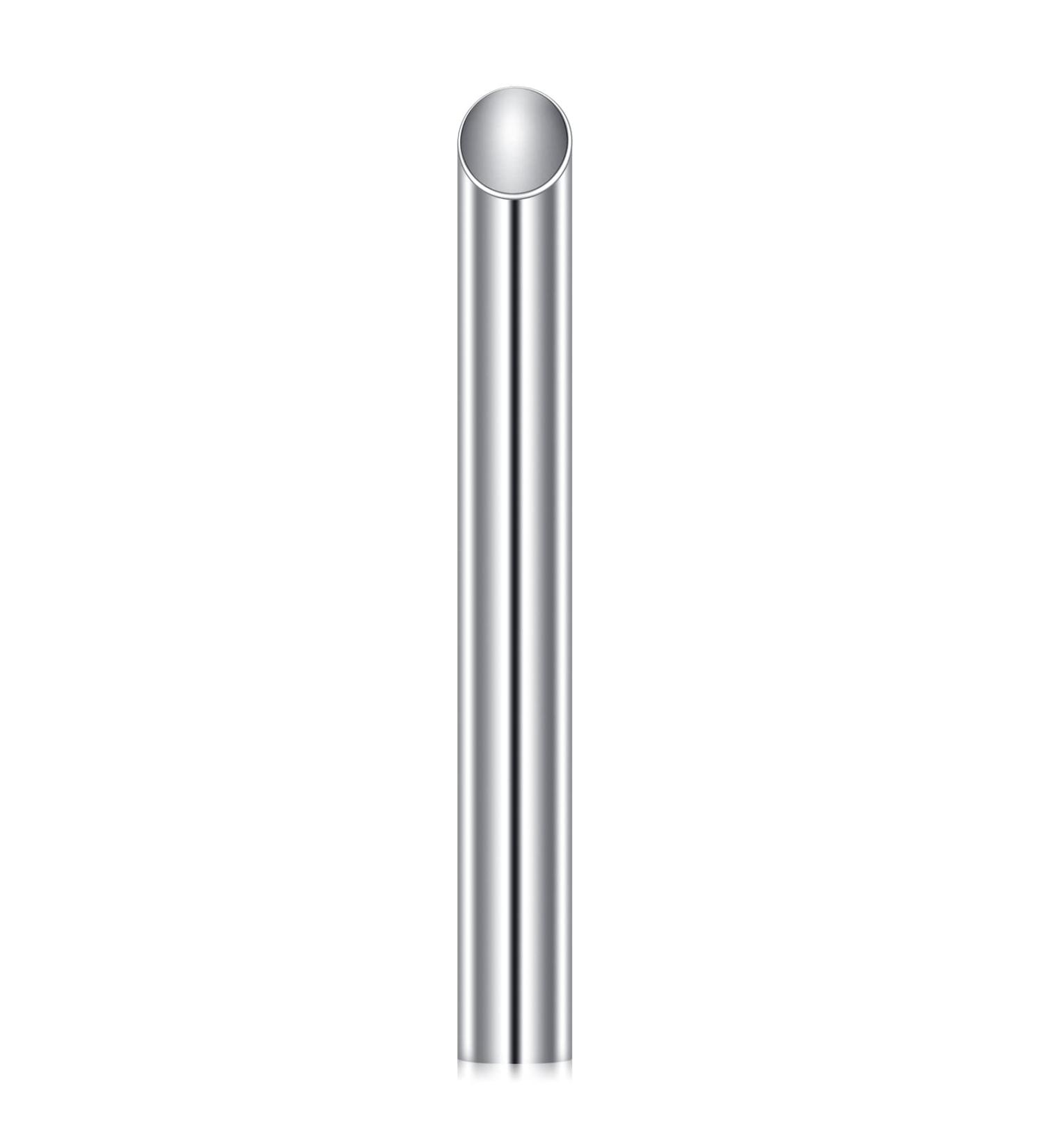 316L Surgical Stainless Steel 2G Receiving Tubes for Piercing Needles - Ear, Nose, Septum, Belly, Cartilage Piercing Tool (6mm) - Buy Online on GoSupps.com