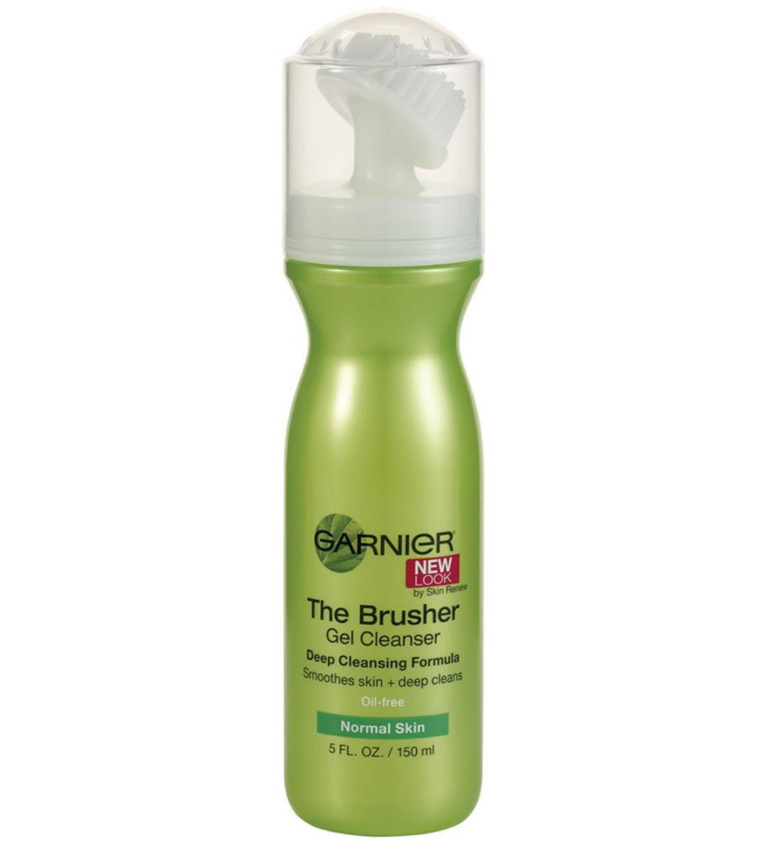 Garnier The Brusher Gel Cleanser Deep Cleansing Formula 5-Fluid Ounces