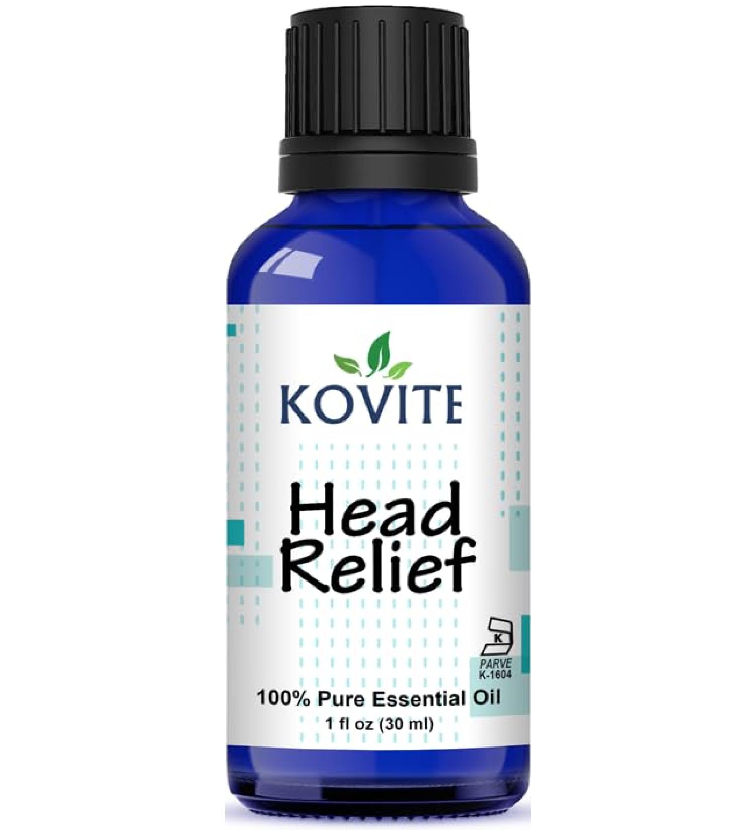 Kovite Head Relief Essential Oil - 1 oz.
