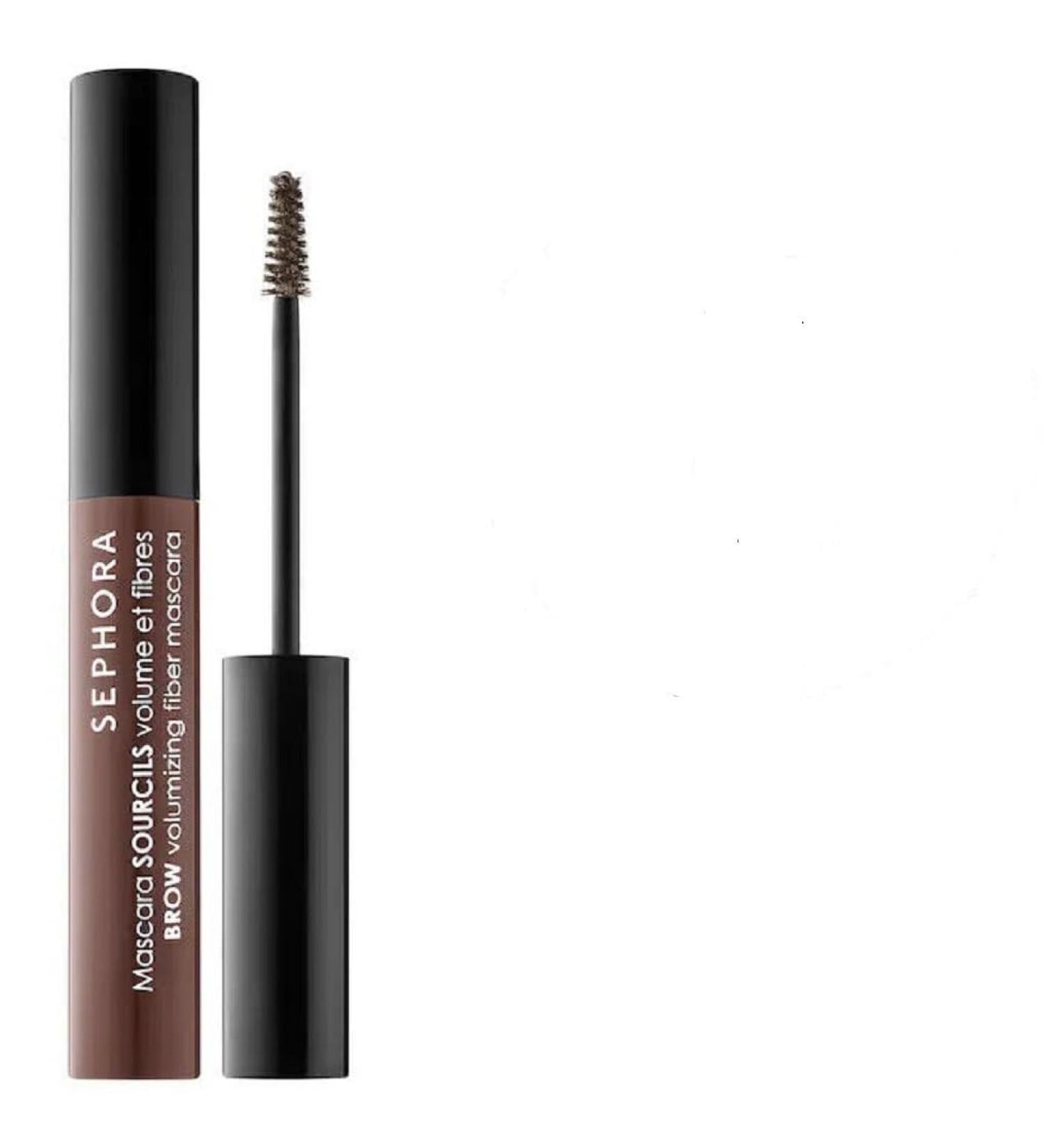 Sephora Collection Volumizing Fiber Mascara Brow Gel 05 Deep Brown