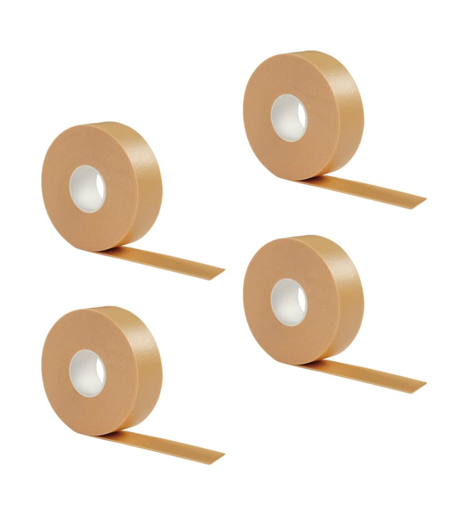 Healifty Invisible Tape Pads - 4 Rolls Soft Cushions for Women - Toe Protectors Against Pain and Blisters - Water Proof Tape for High Heels (Khaki) - Buy Online on GoSupps.com