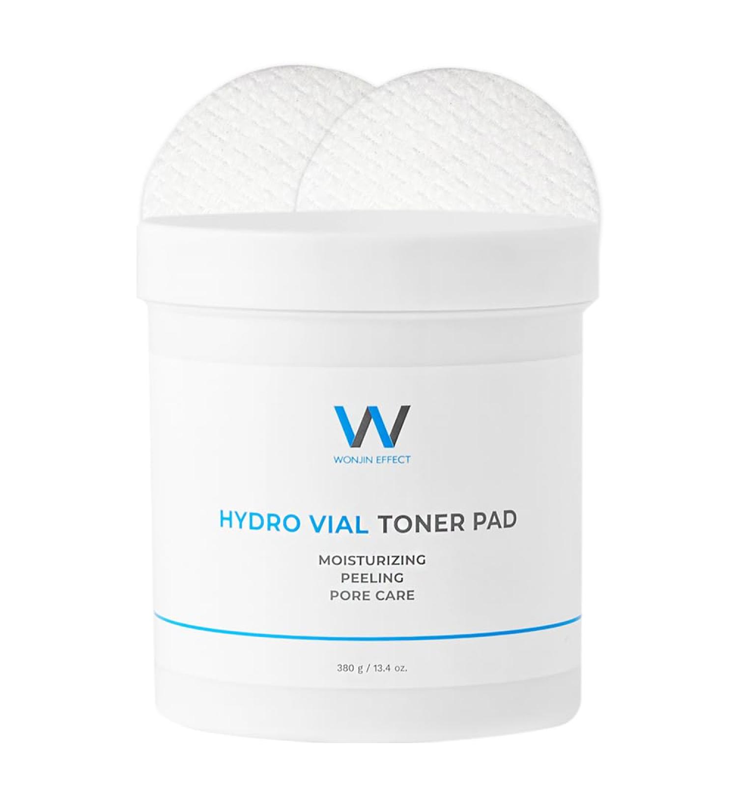 Hydro Vial Toner PAD - 150 Pieces | Vegan Hydrating Toner with PHA & BHA | Pore Care & Skin Soothing | Tea Tree & Hyaluronic Acid - Buy Online on GoSupps.com