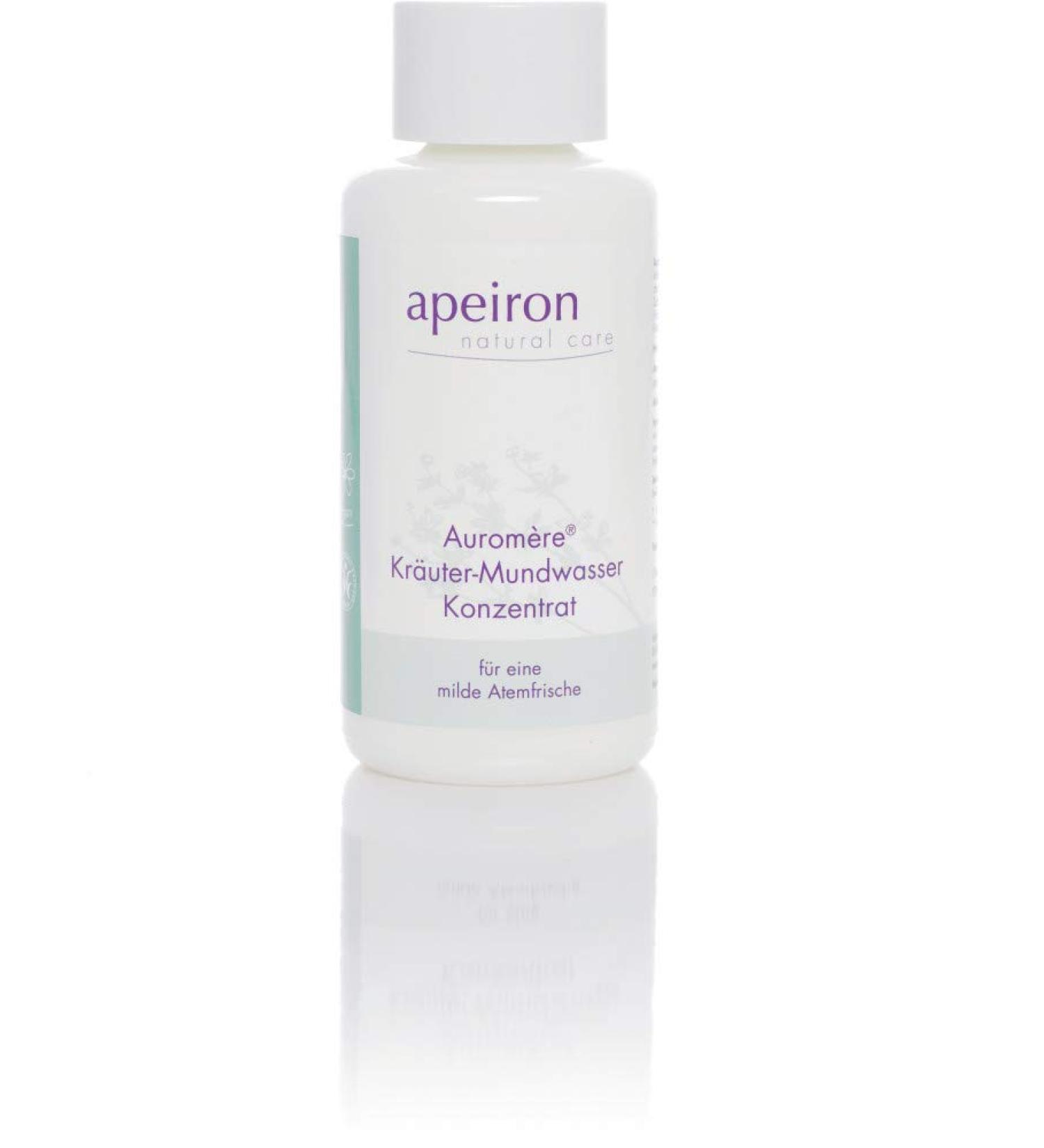 Apeiron Organic Herbal Mouthwash Concentrate (6 x 100 ml)